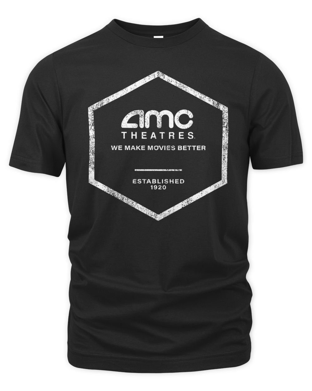 Amc Theatres Merchandise Distressed Logo Shirt