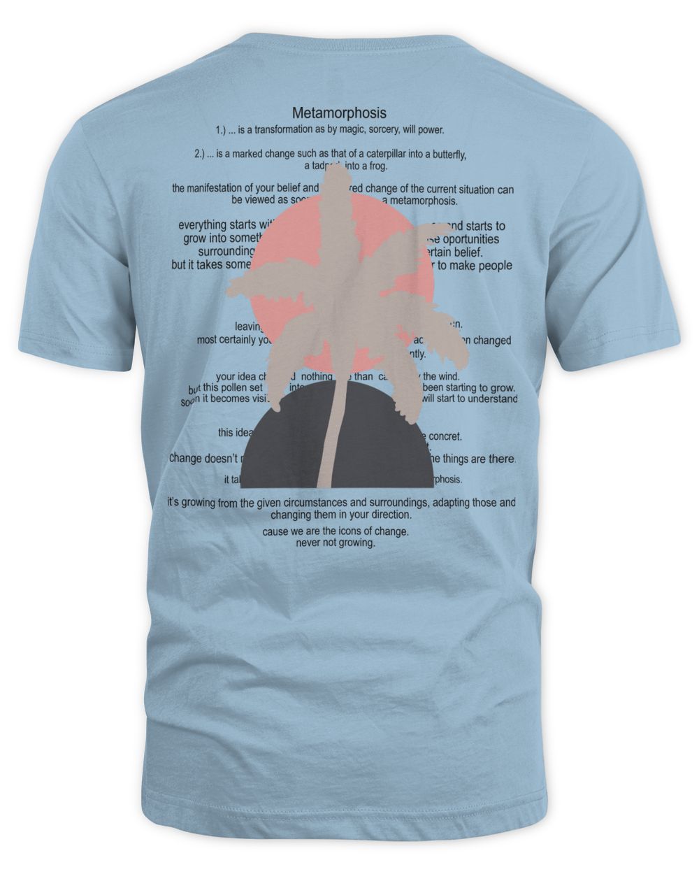 Preach Clothing Palm Wording Shirt