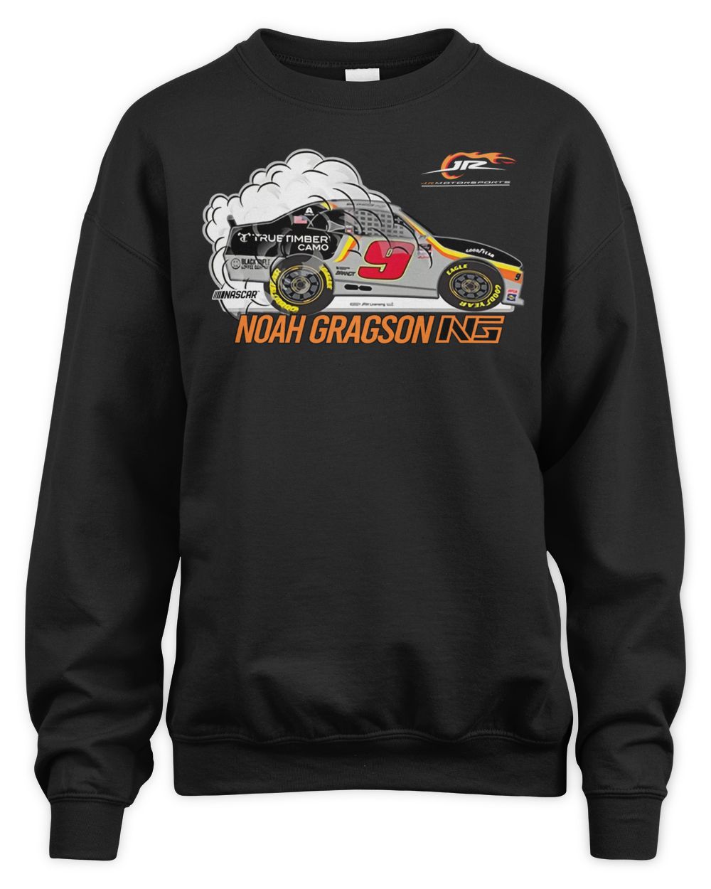 Noah Gragson JR Motorsports Official Team Apparel Bass Pro Shops 1 Spot Shirt