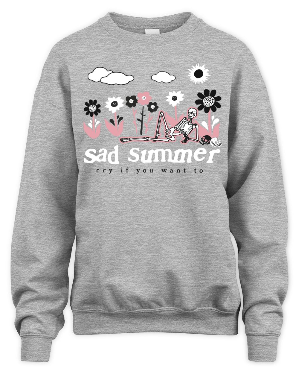 Sad Summer Merch Sad Skeleton Shirt