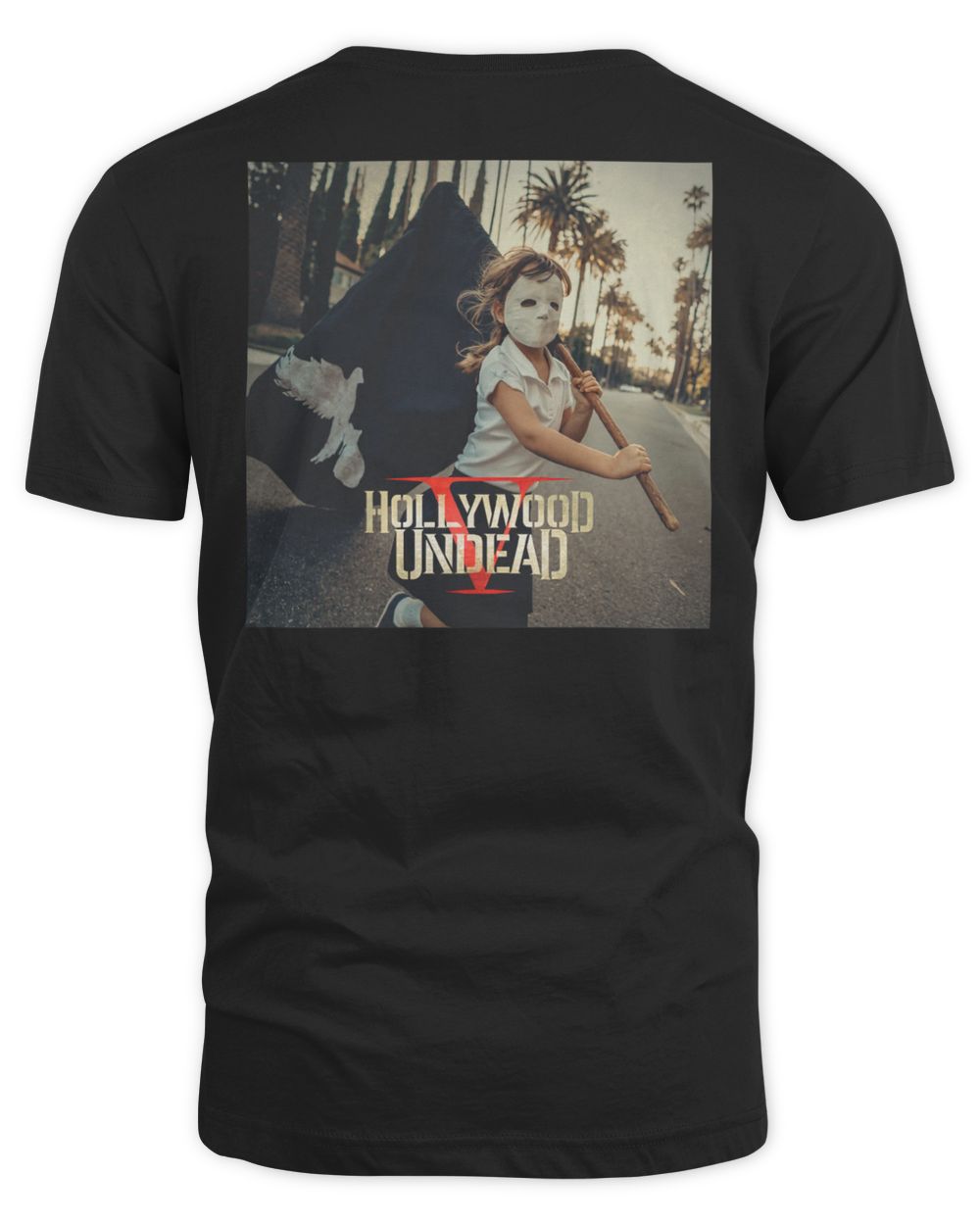 Hollywood Undead Merch V Album Shirt