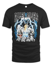 Techwear On Clothing Vintage Lightning Skull Shirt