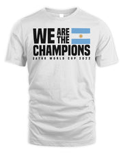 Argentina We Are The Champions 2022 World Cup Shirt