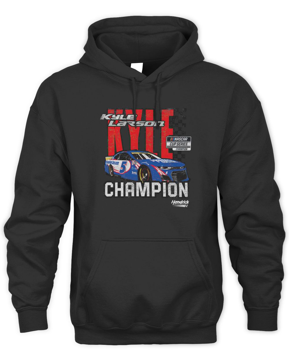 Kyle Larson Hendrick Motorsports Team Collection 2021 Cup Series Champion Vintage Car Shirt