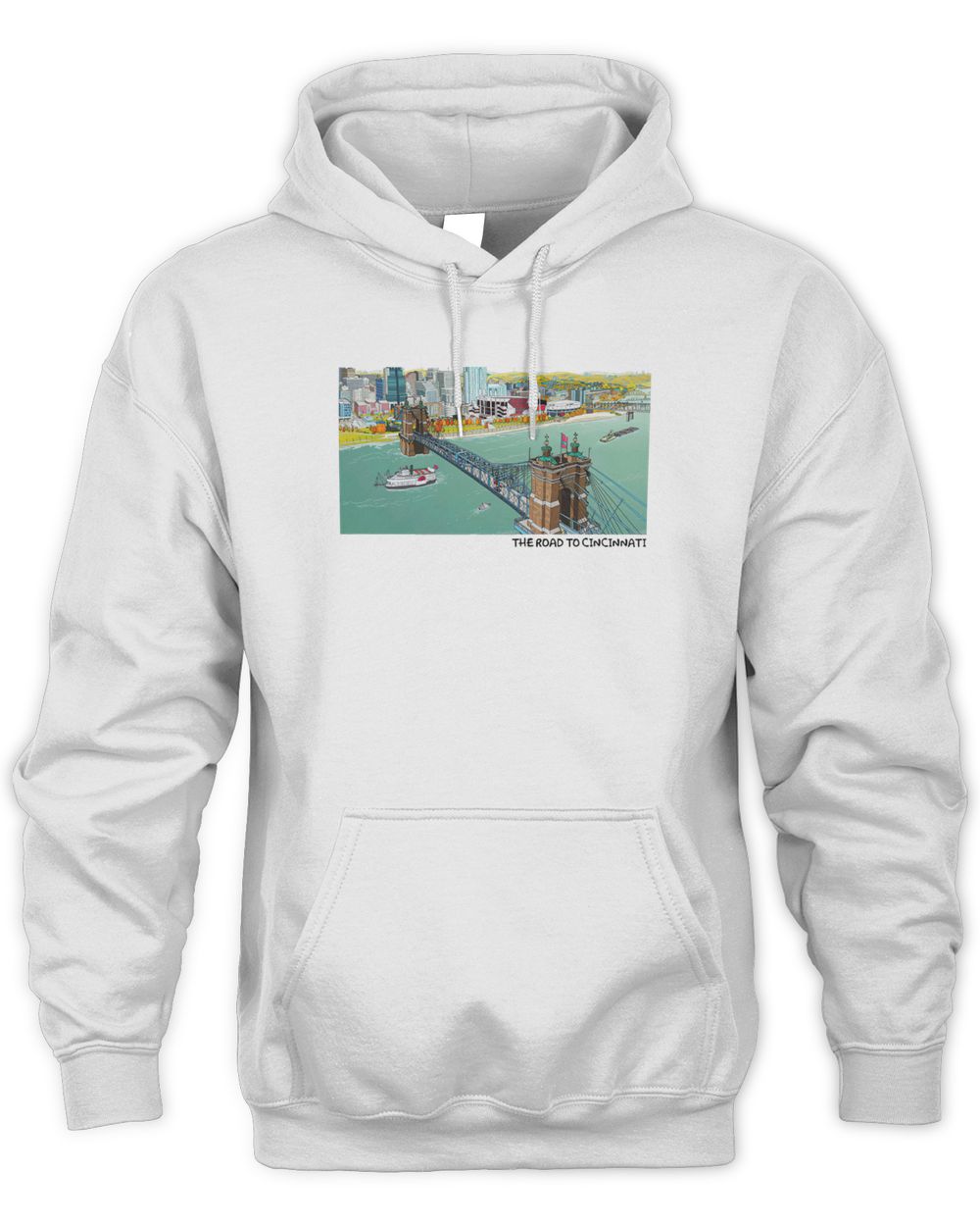 Cincy Shirts Simpsonati - the Road to Cincinnati Shirt