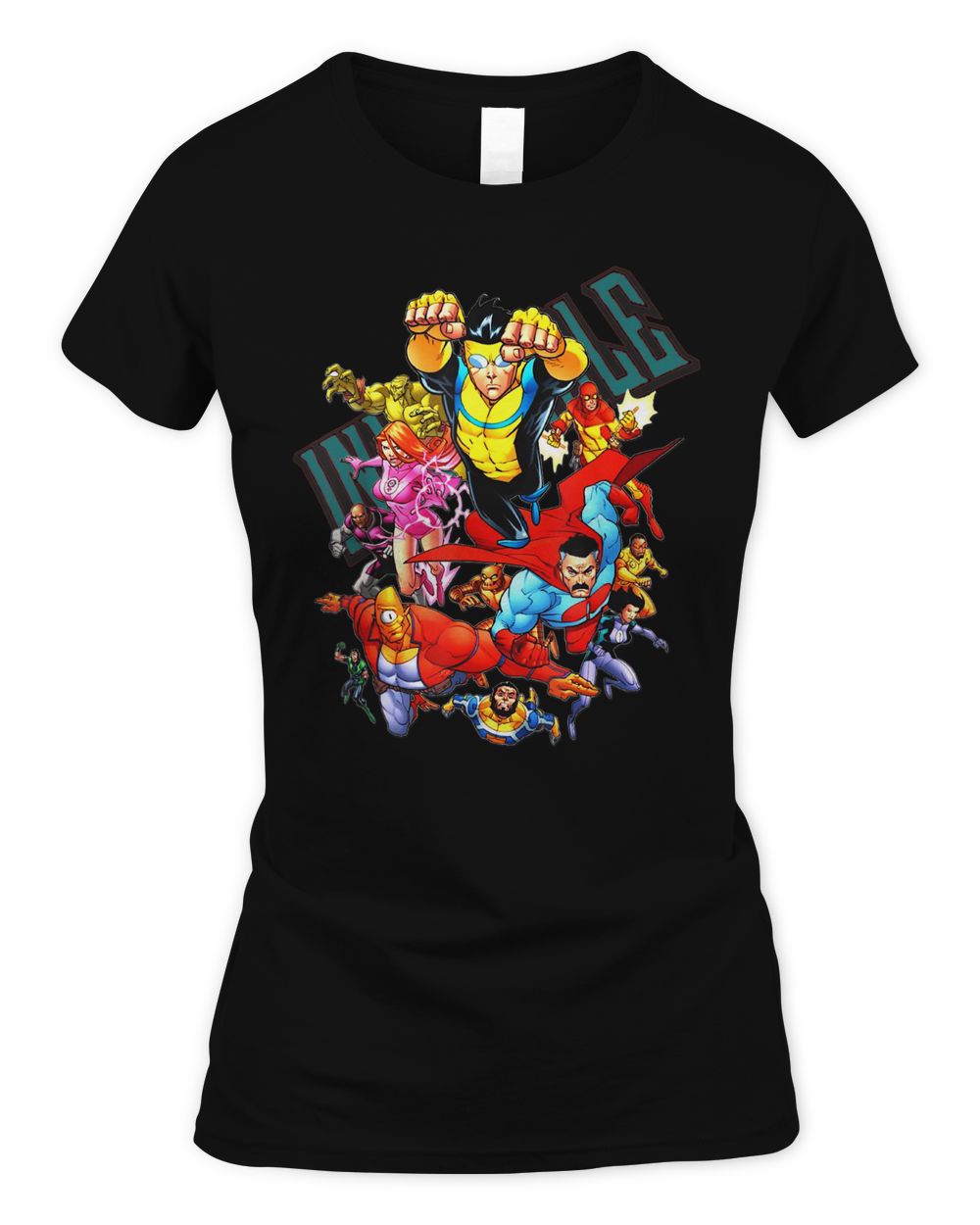 Awesome Invincible Comic Hero Shirt