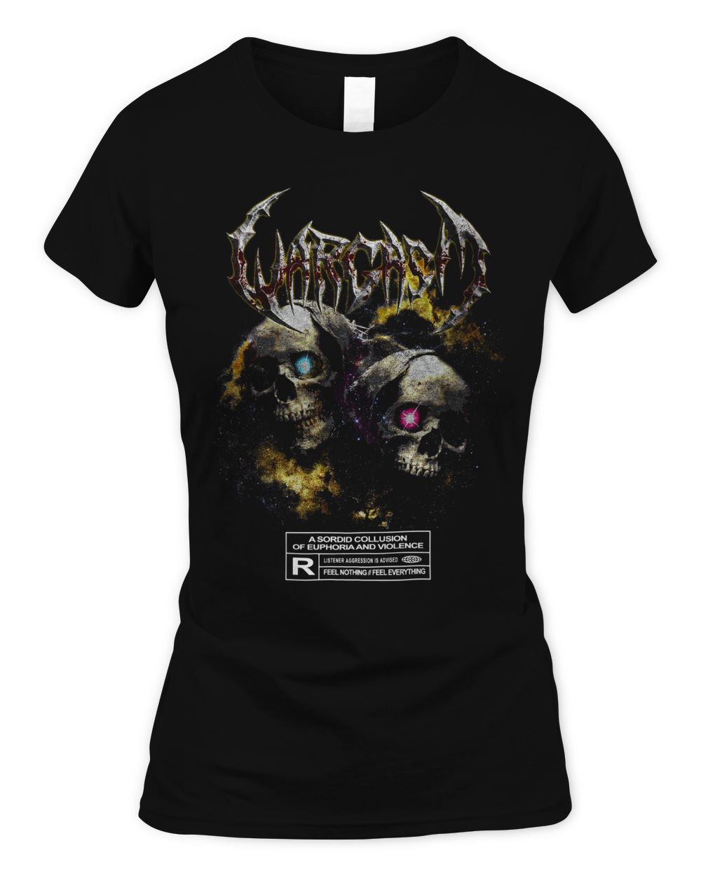 Wargasm Merch the Cosmic Death Shirt