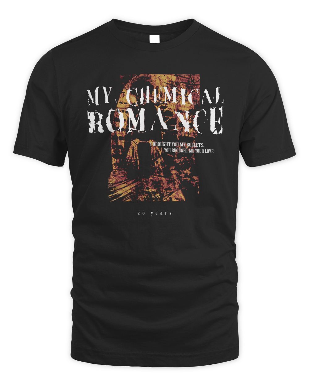 My Chemical Romance Merch Mcr Bullets 20 Years Shirt