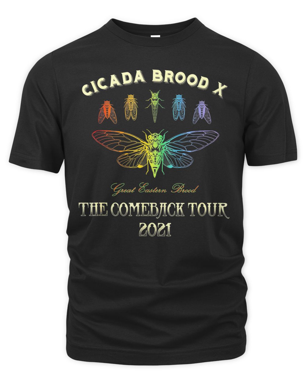Cicada Brood X Return Summer 2021 Magicicada 17 Year Shirt