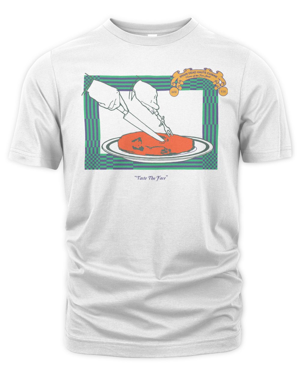 Brain Dead Clothing Taste the Face Shirt