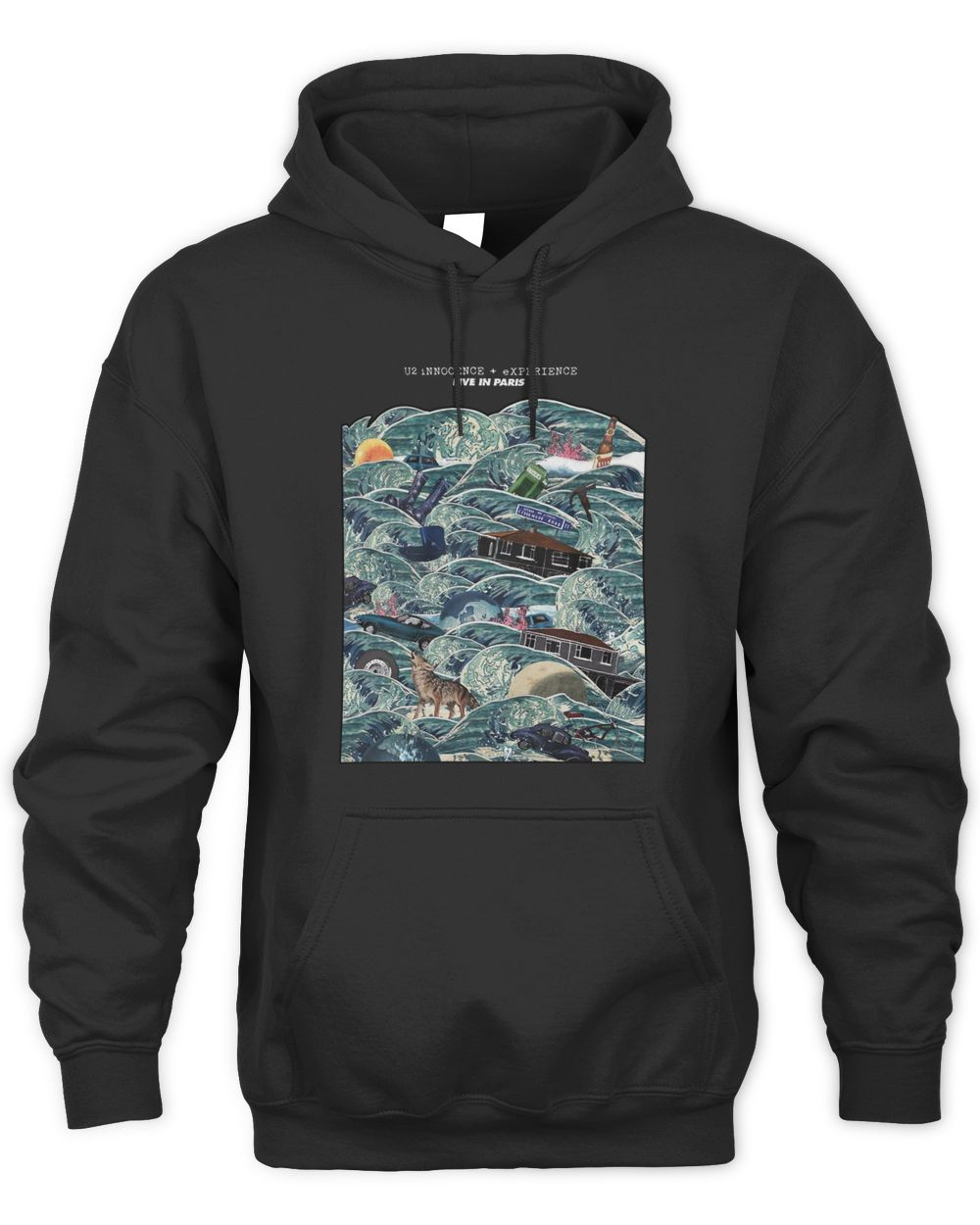 U2 Merchandise IE Waves Shirt