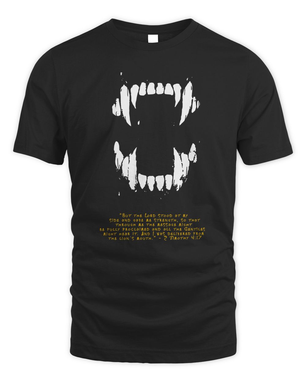 Christian Merch Fangs Shirt