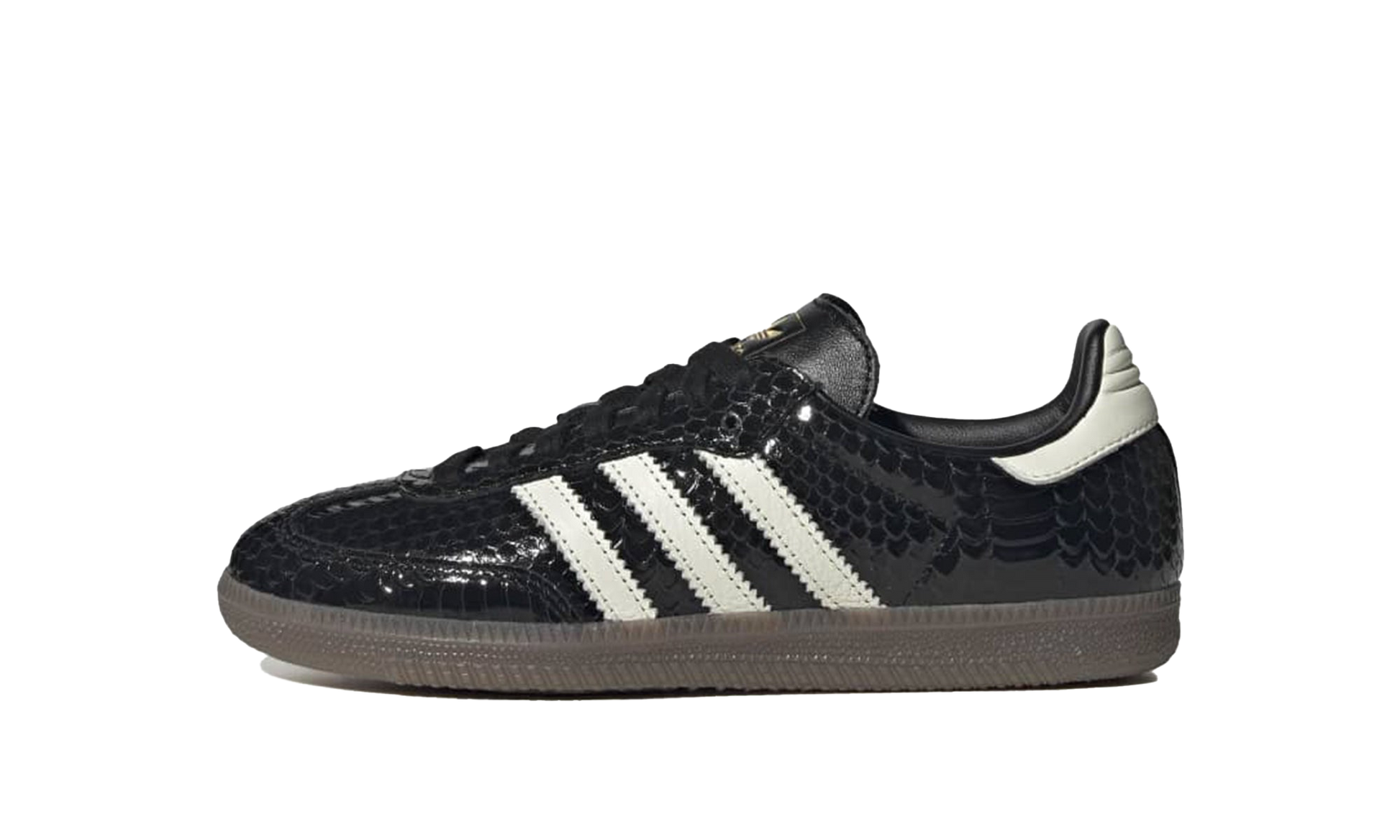 Adidas Samba OG Wnns "Patent snakeskin black off white" IH9015