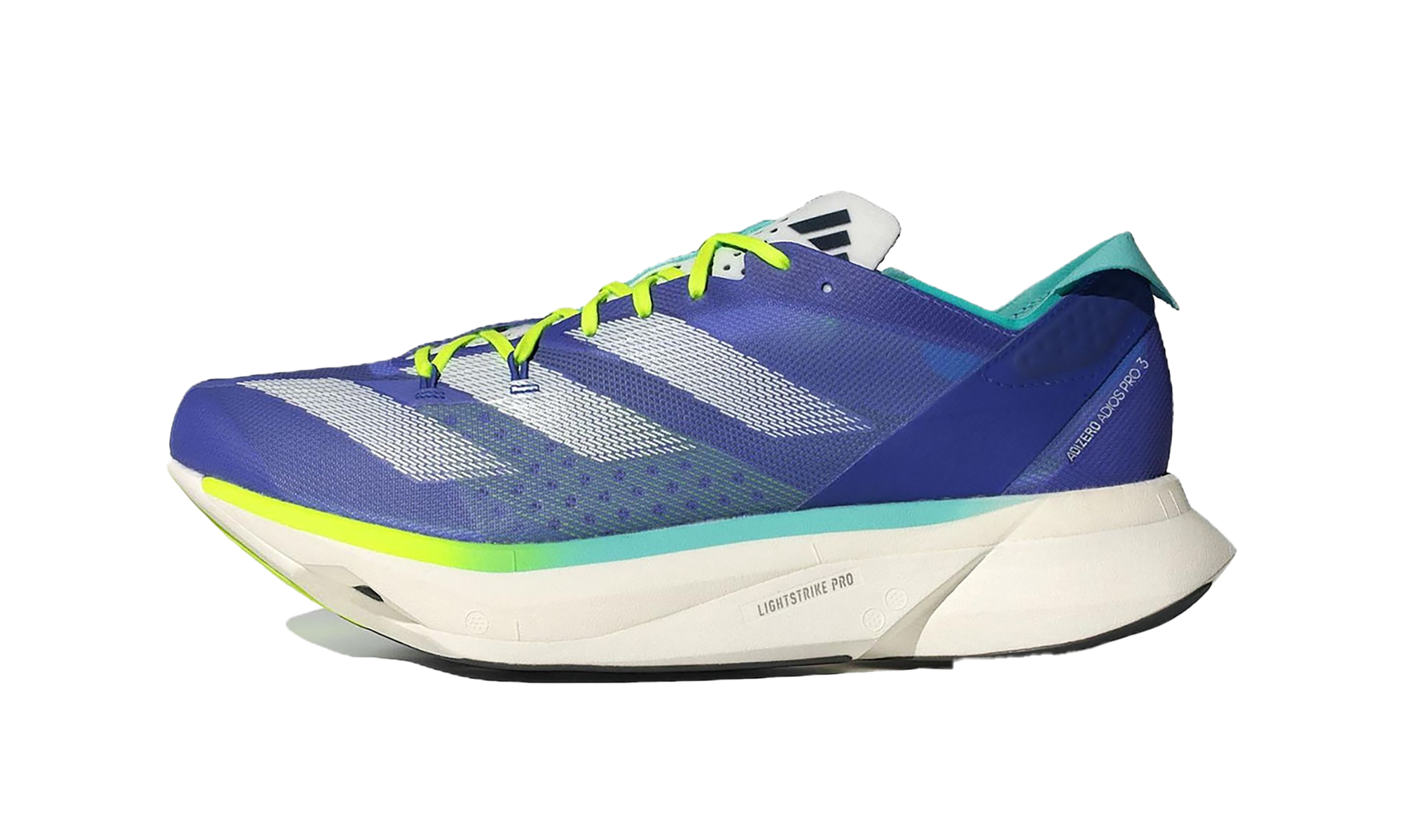 Adizero Adios Pro 3 "Cobalt Blue Zero Metalic Lucid Lemon"