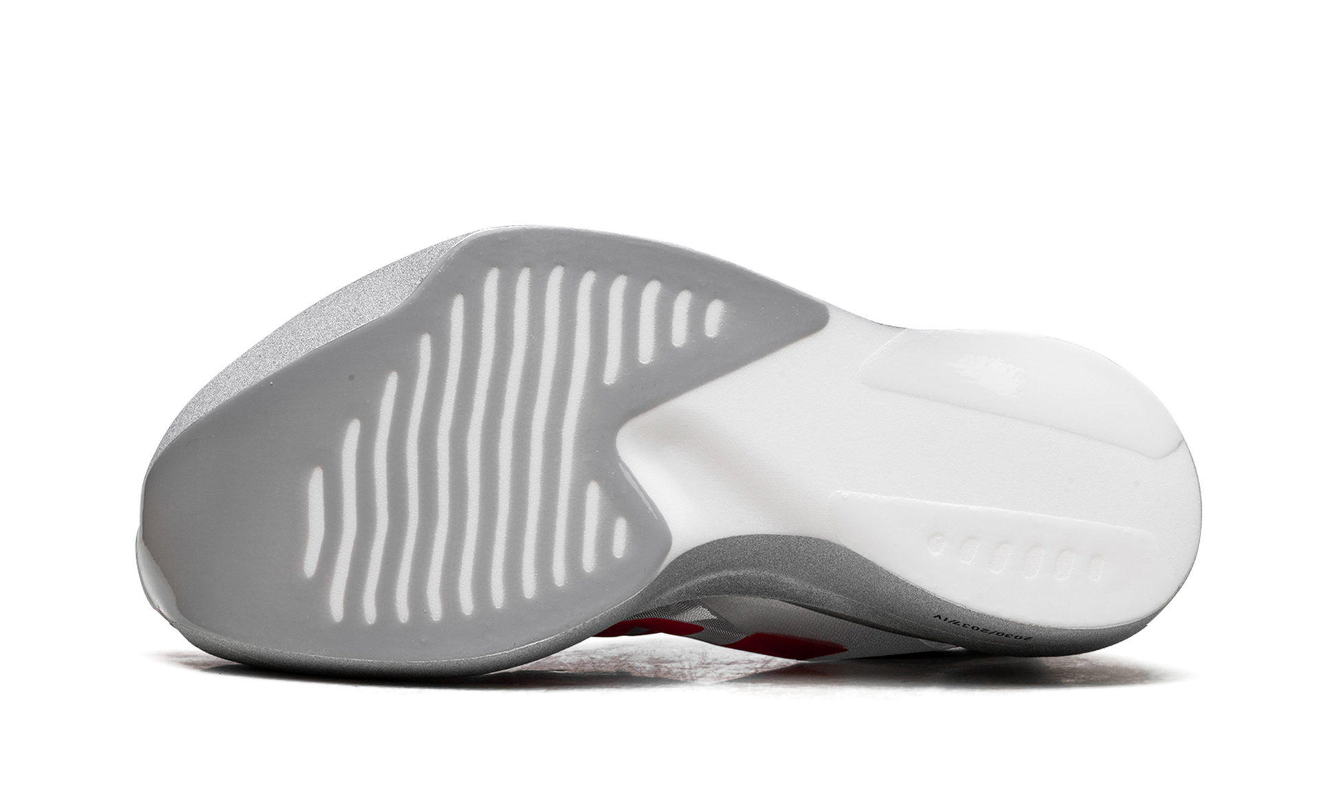 Adizero Adios Pro Evo 2 "Silver metallic/lucid red/grey two" JR7259