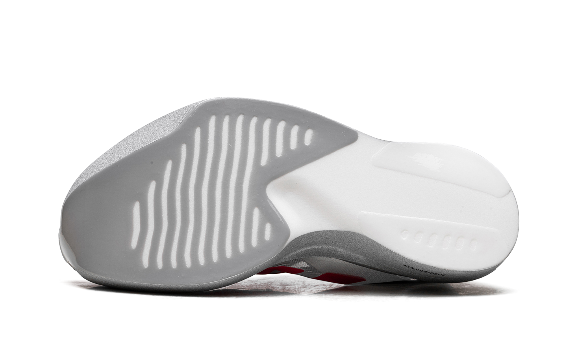 Adizero Adios Pro Evo 2 "Silver metallic/lucid red/grey two" JR7259