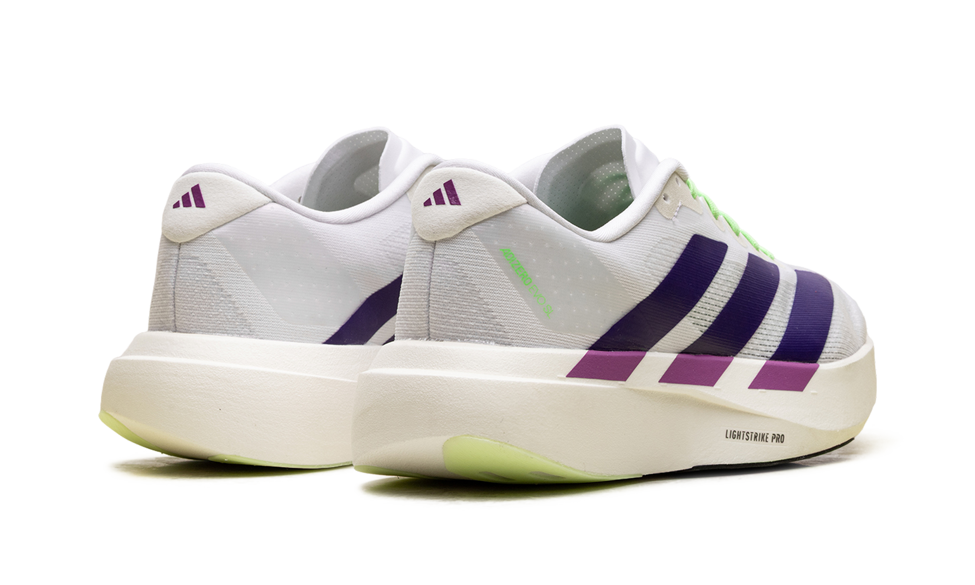 Adizero Evo Sl Women "White collegiate purple" JS4456