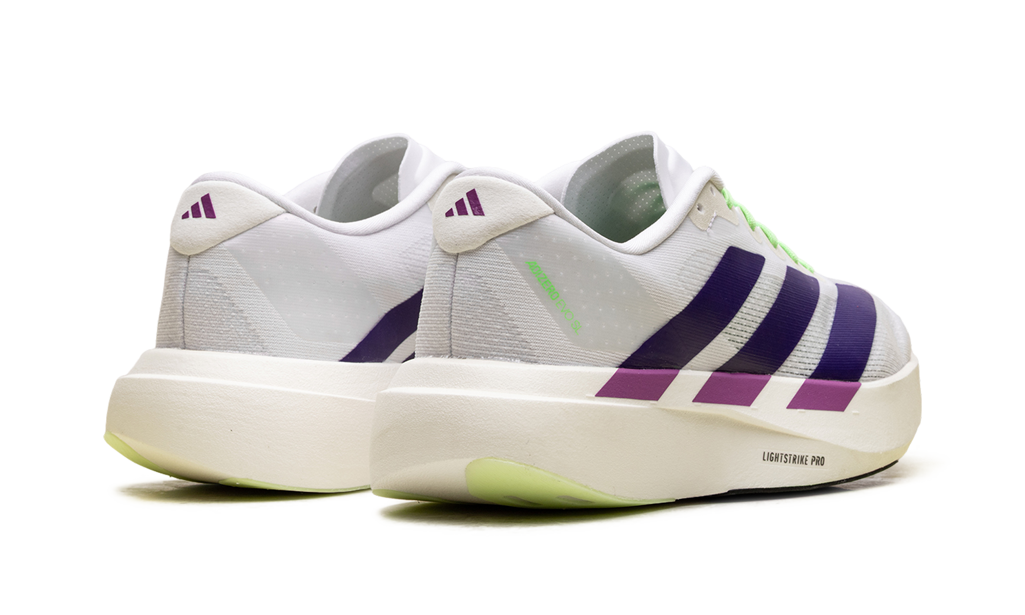 Adizero Evo Sl Women "White collegiate purple" JS4456