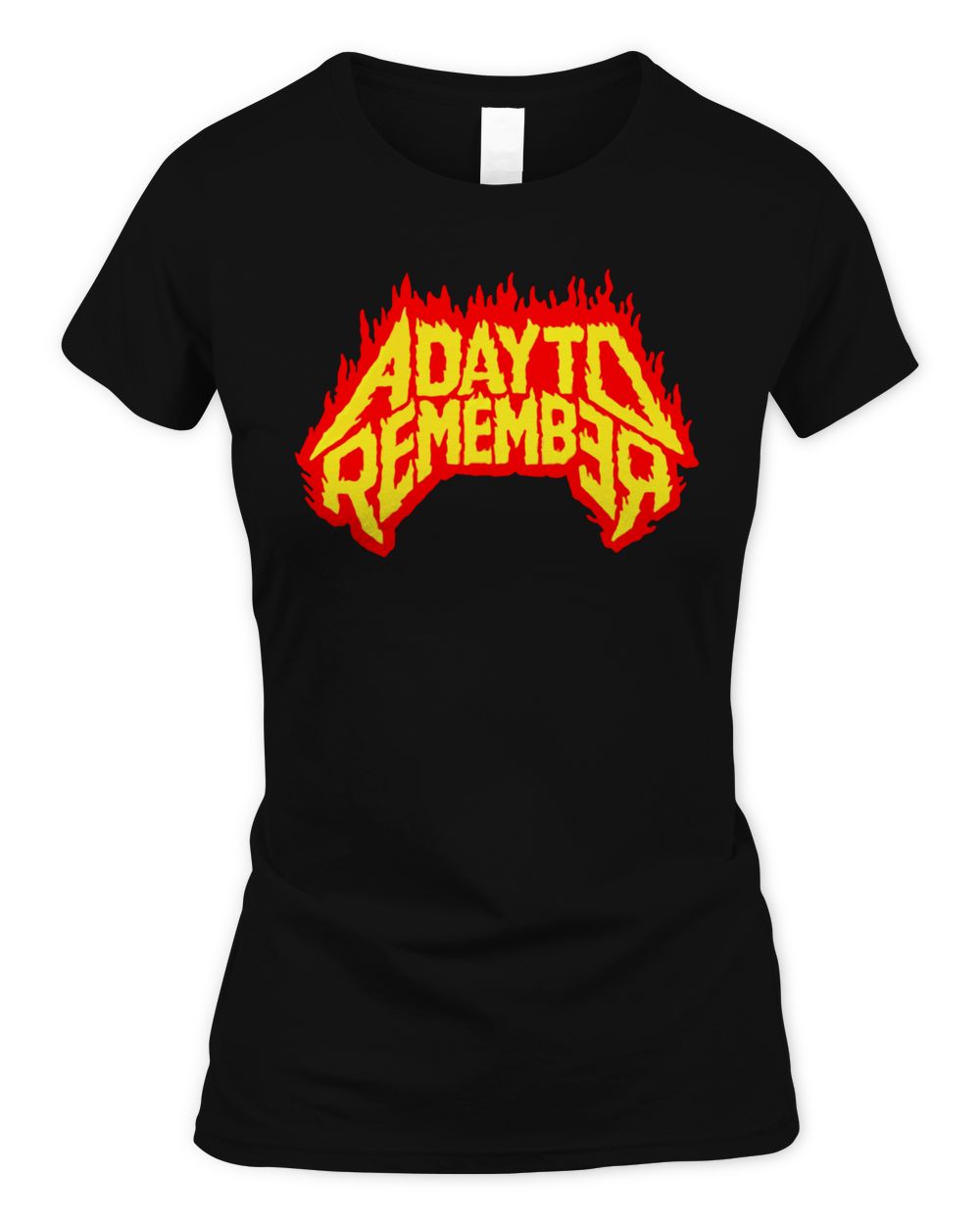 Adtr Merch Flame Skull Shirt