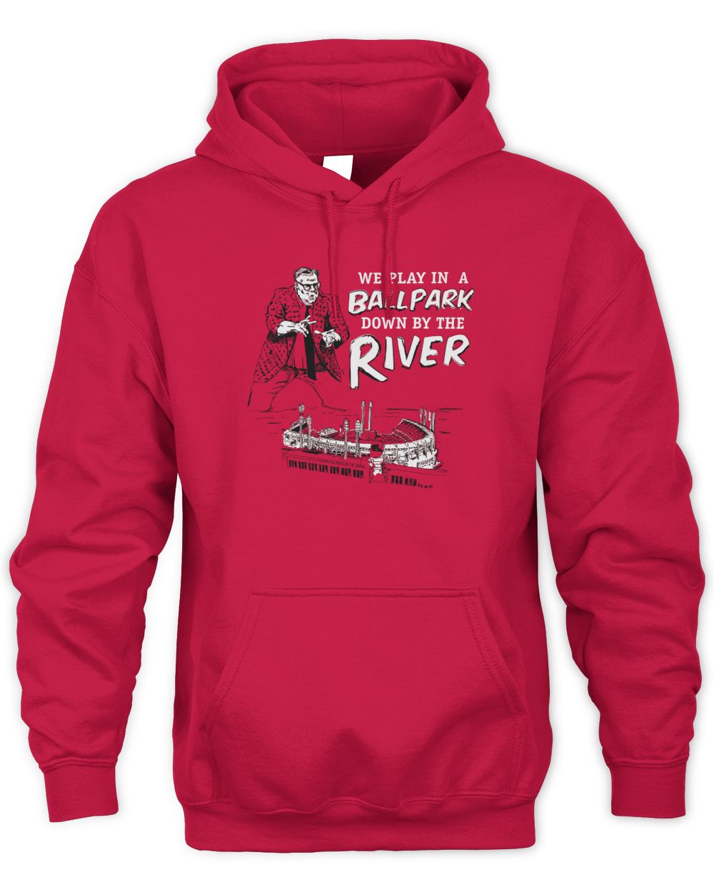 Cincy Shirts Ballpark Down by the River Shirt
