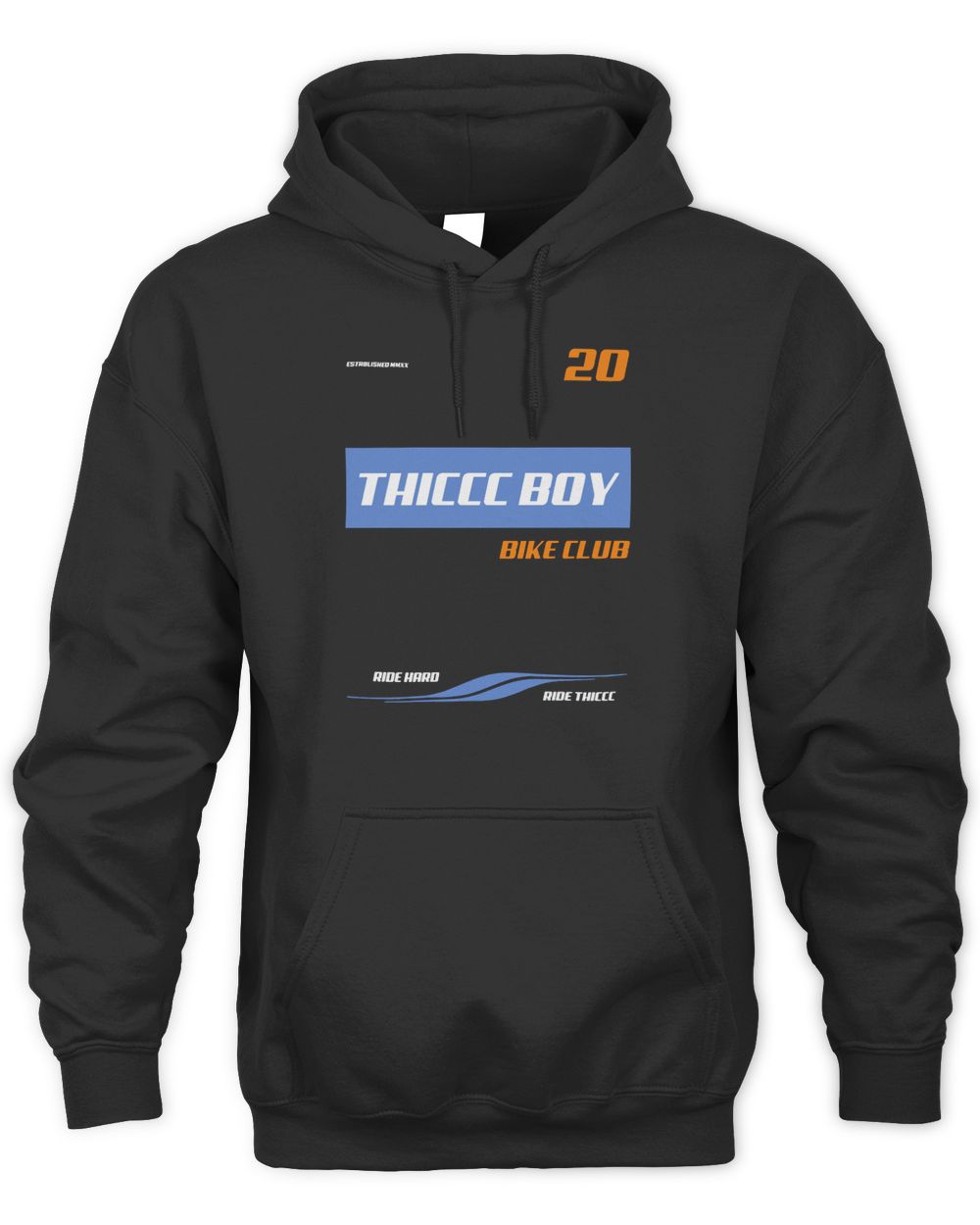 Thiccc Boy Merch Bike Club Shirt