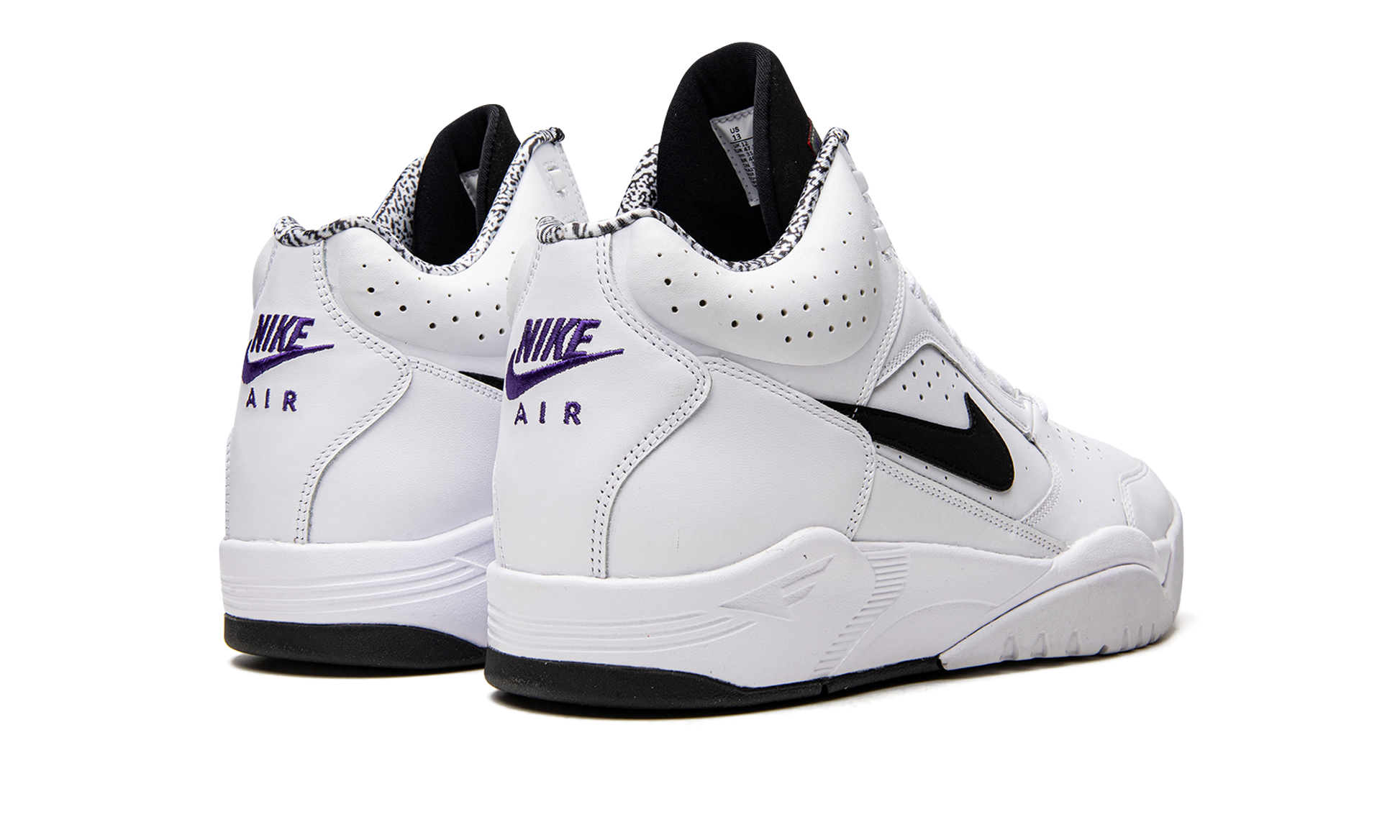 Air Flight Lite Mid "White black" DJ2518 100