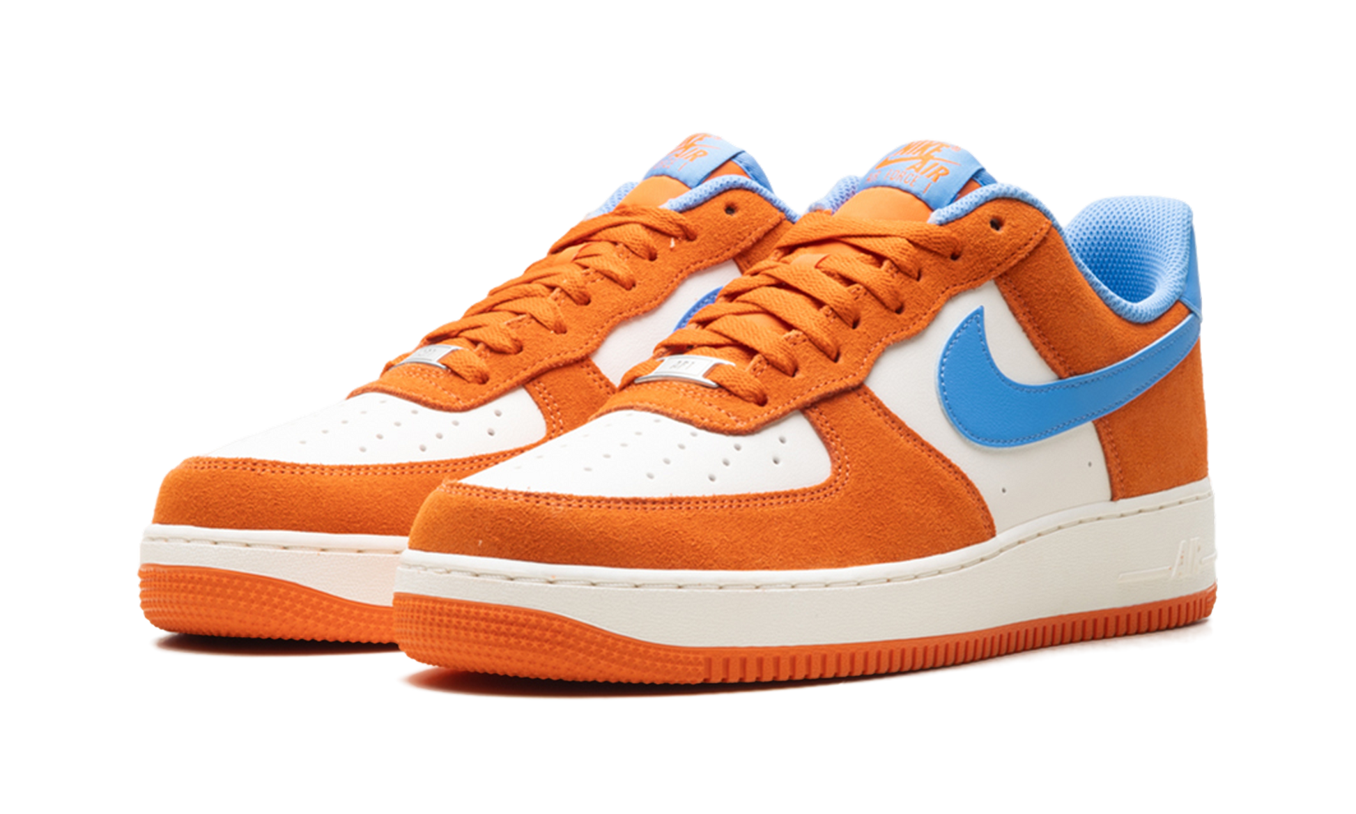 Air Force 1 '07 Lv8 "Safety orange / university blue" FQ8714 800