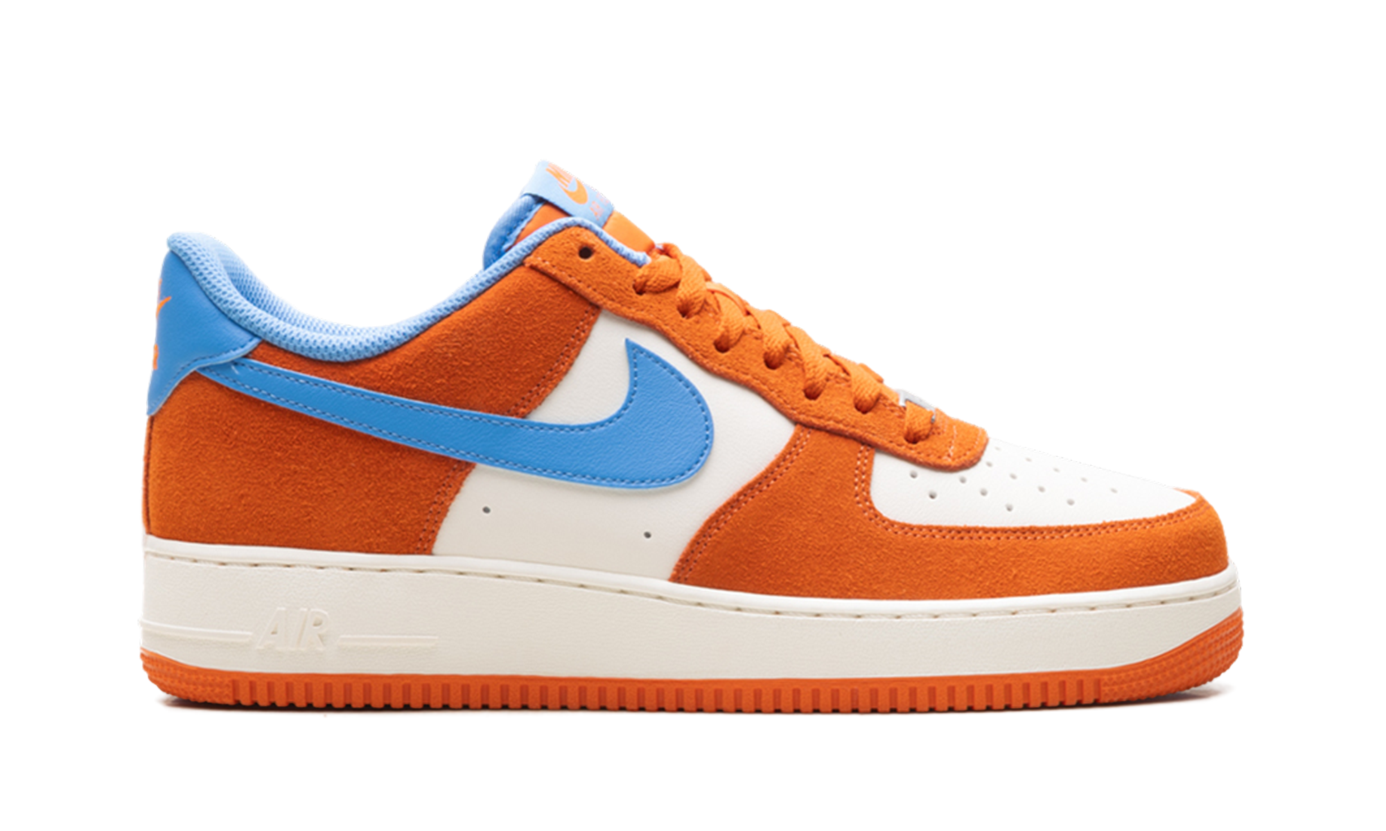Air Force 1 '07 Lv8 "Safety orange / university blue" FQ8714 800