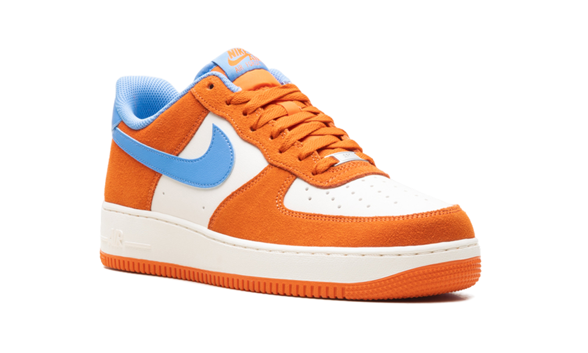 Air Force 1 '07 Lv8 "Safety orange / university blue" FQ8714 800
