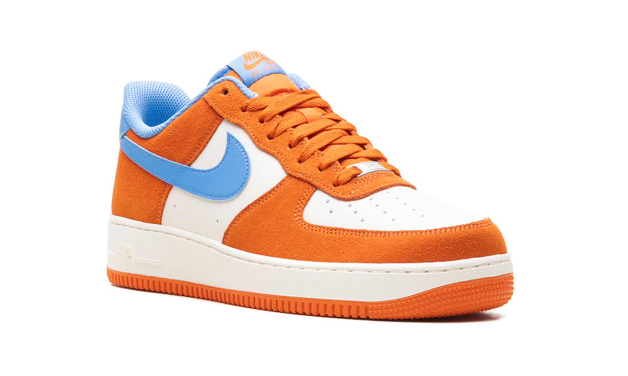 Air Force 1 '07 Lv8 "Safety orange / university blue" FQ8714 800