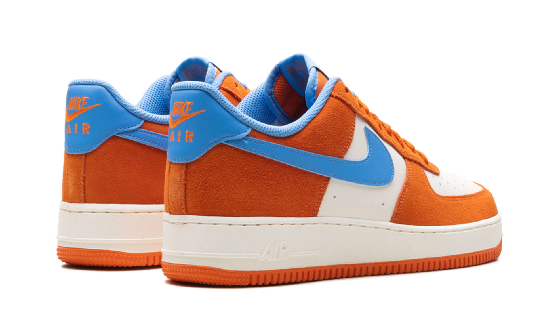 Air Force 1 '07 Lv8 "Safety orange / university blue" FQ8714 800