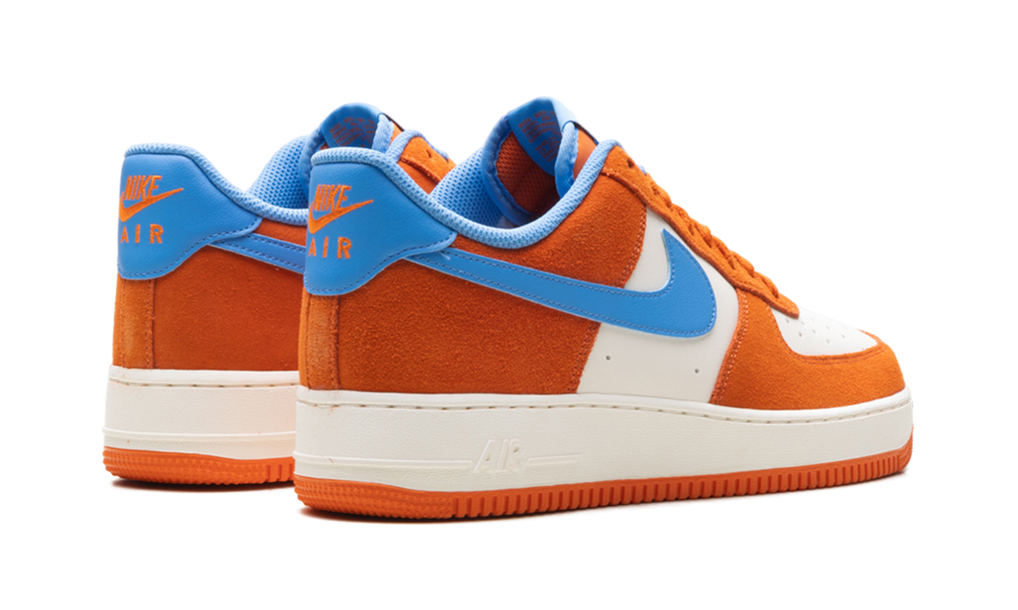 Air Force 1 '07 Lv8 "Safety orange / university blue" FQ8714 800