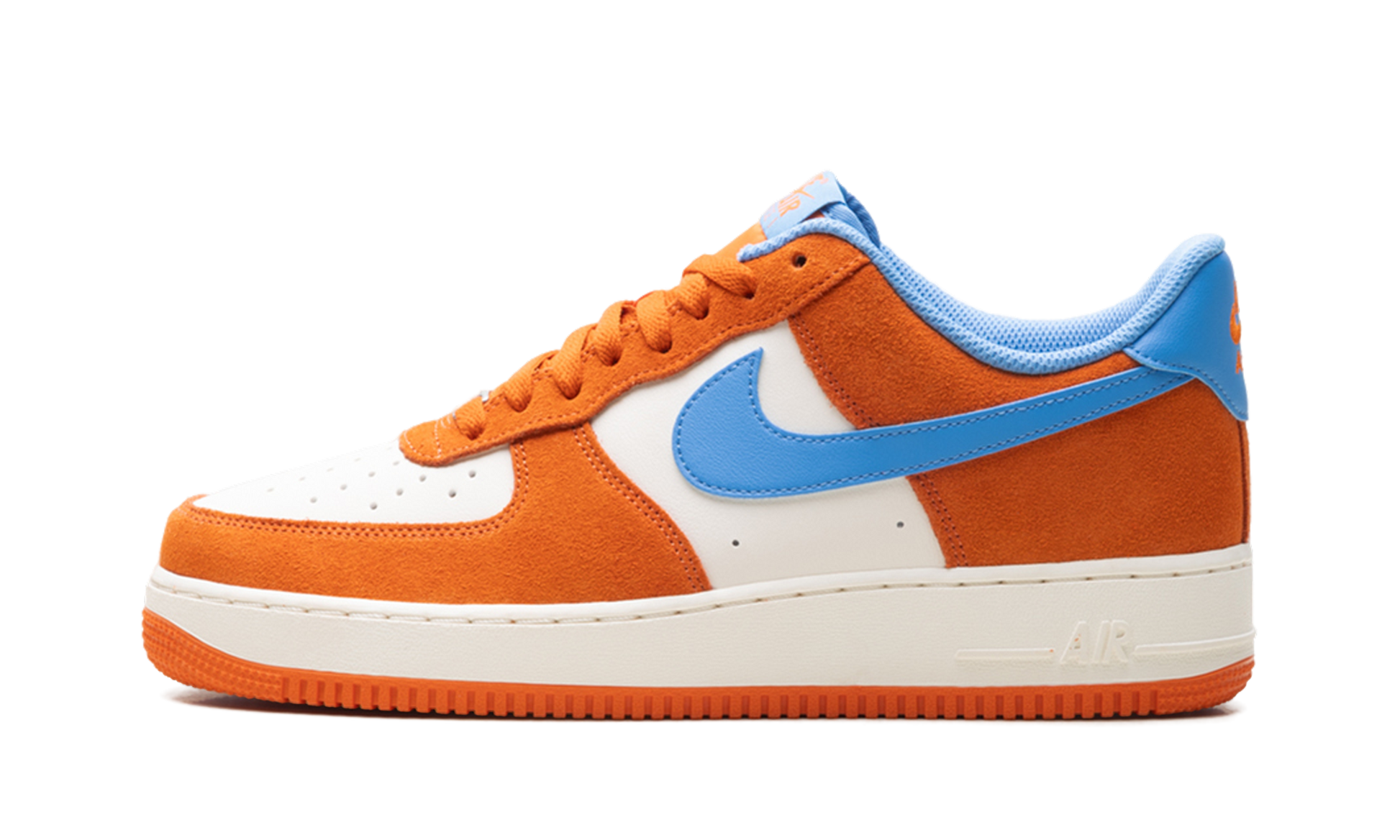 Air Force 1 '07 Lv8 "Safety orange / university blue" FQ8714 800