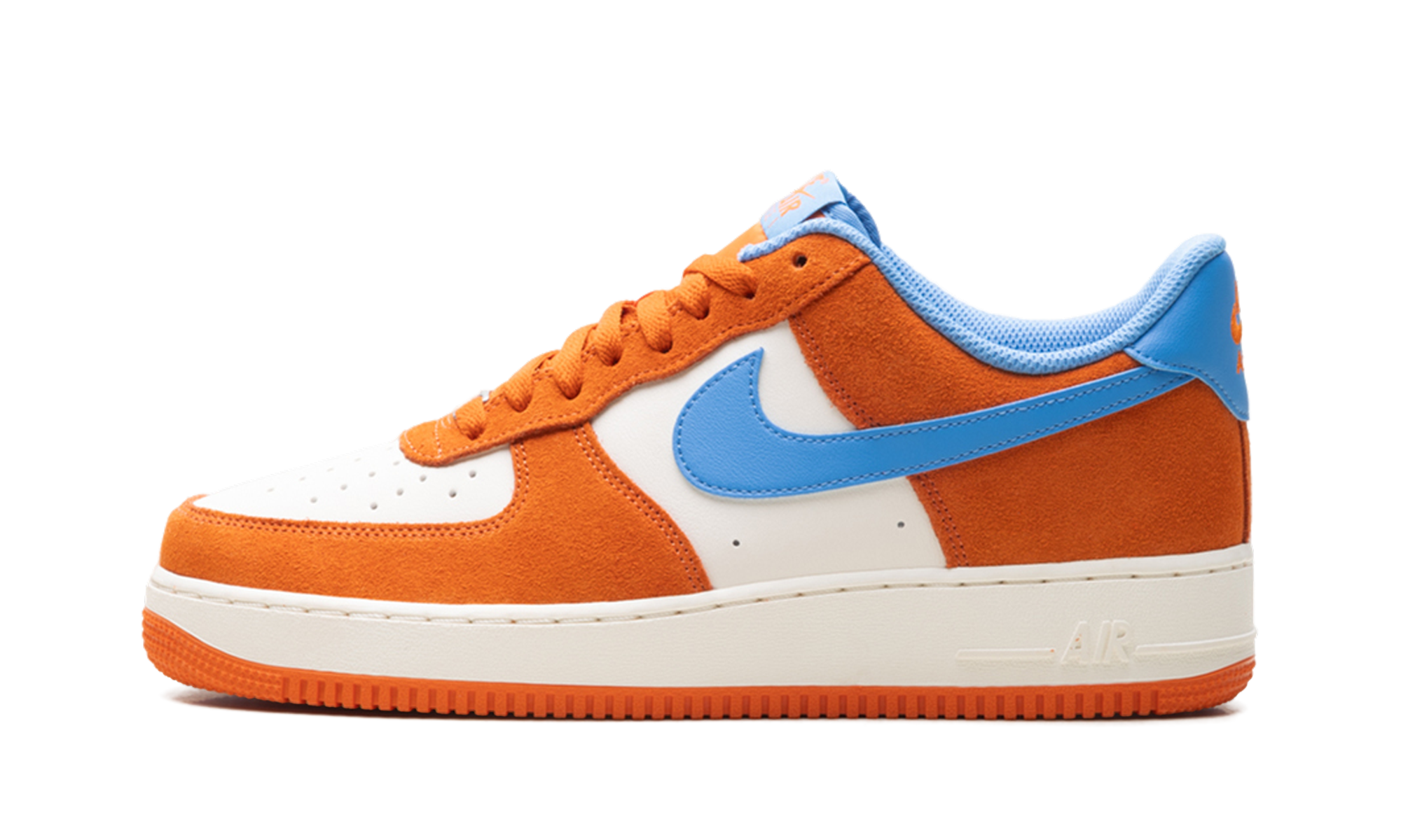 Air Force 1 '07 Lv8 "Safety orange / university blue" FQ8714 800