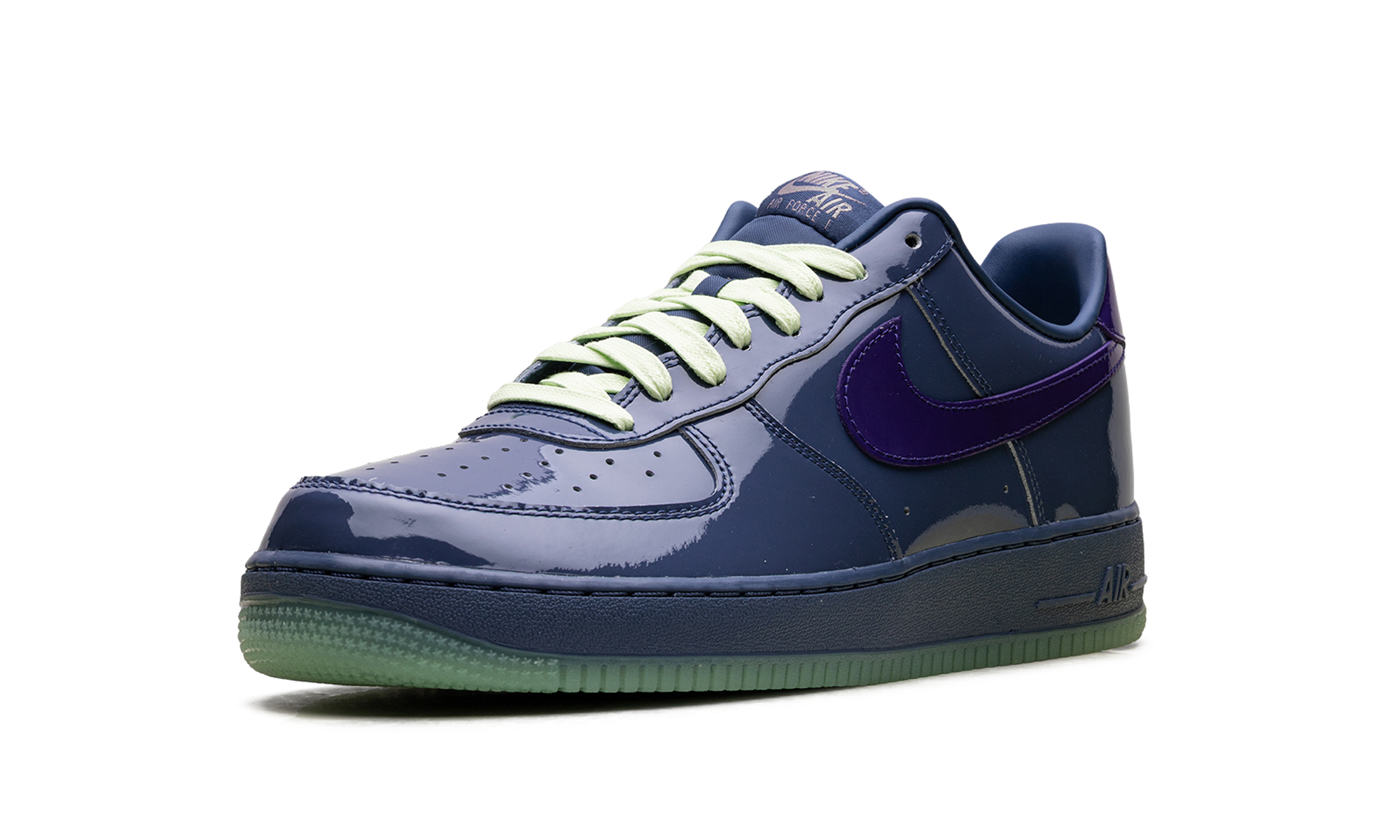 Air Force 1 Low "Patent leather mystic navy grape ice" IO4489 400