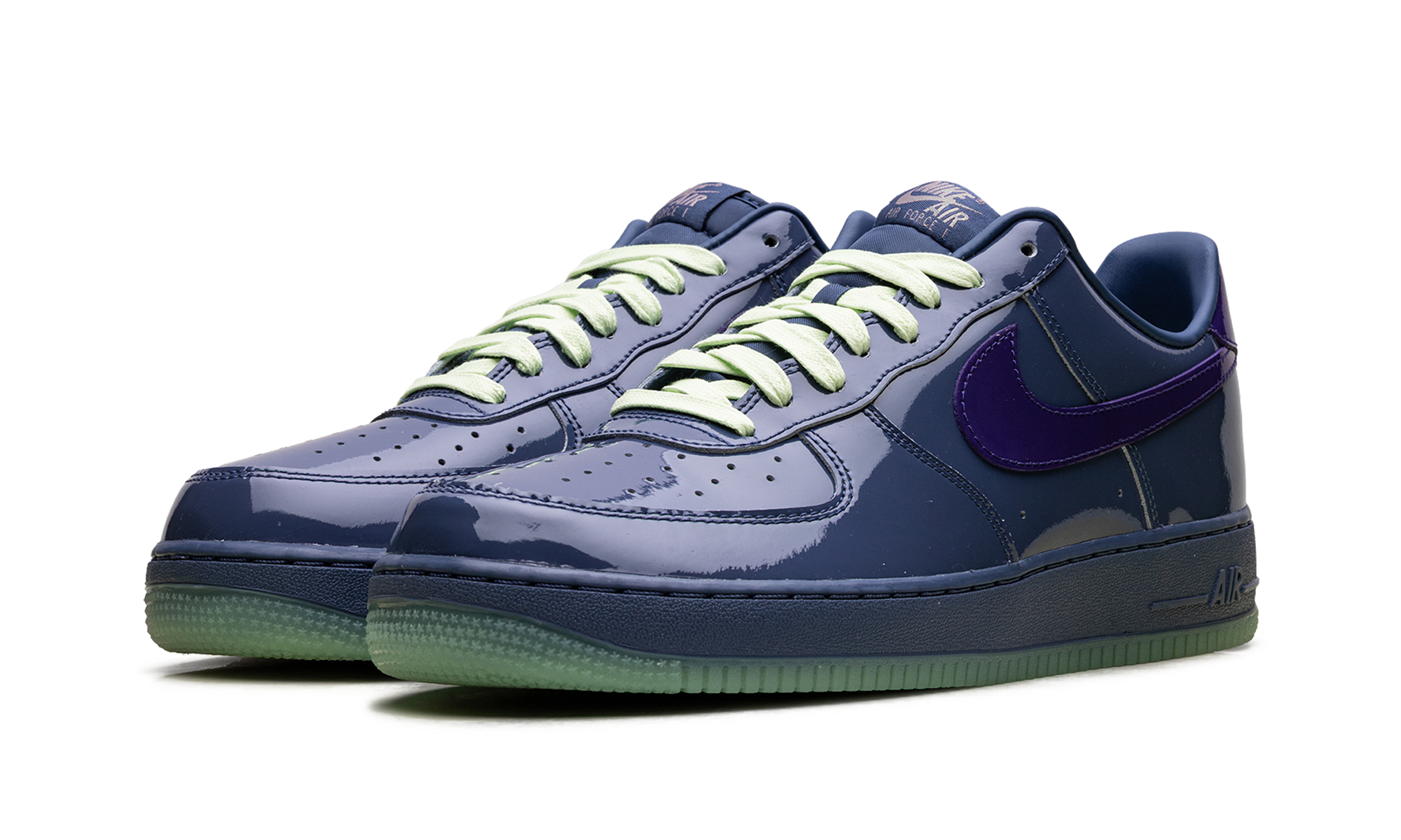 Air Force 1 Low "Patent leather mystic navy grape ice" IO4489 400