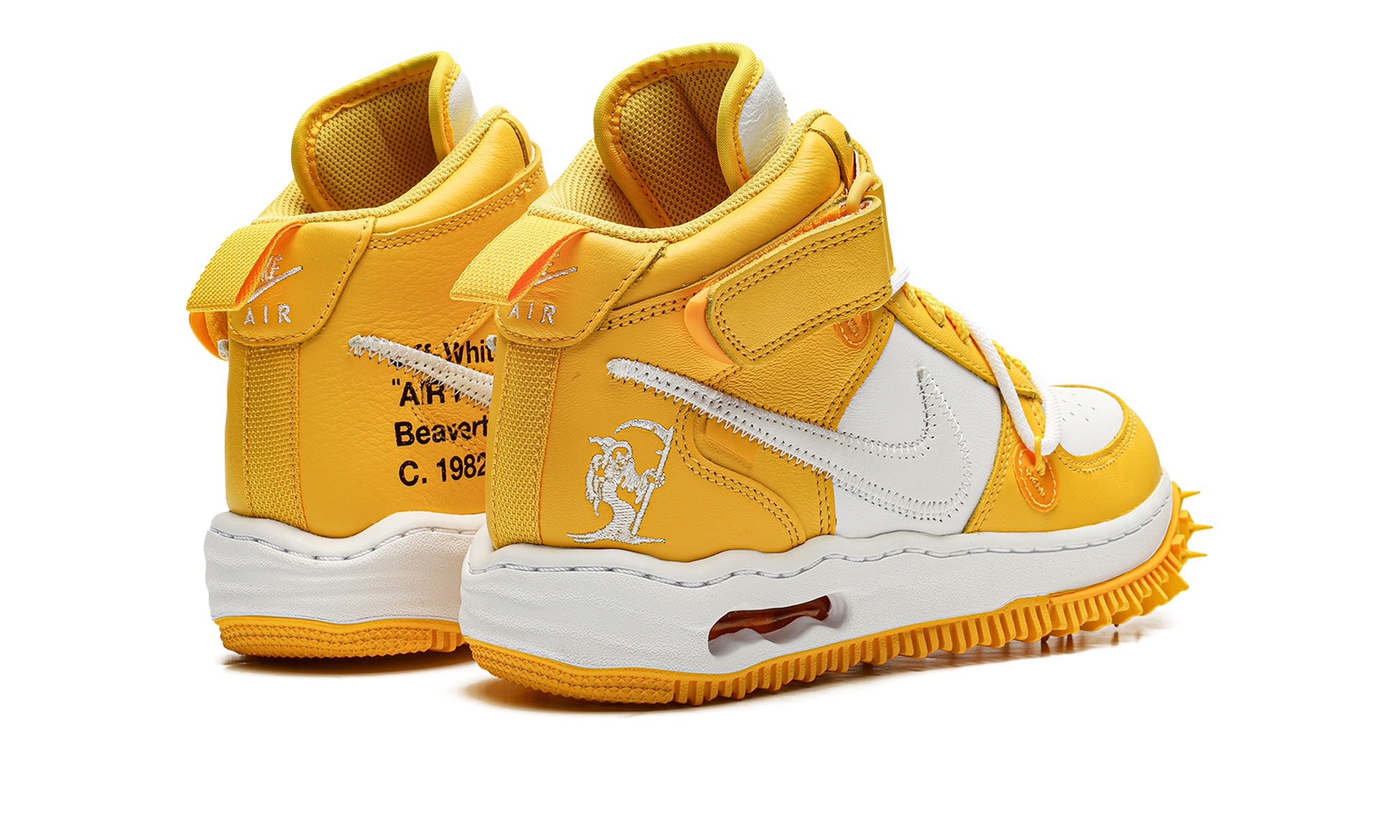 Air Force 1 Mid "Off-white - varsity maize" DR0500 101