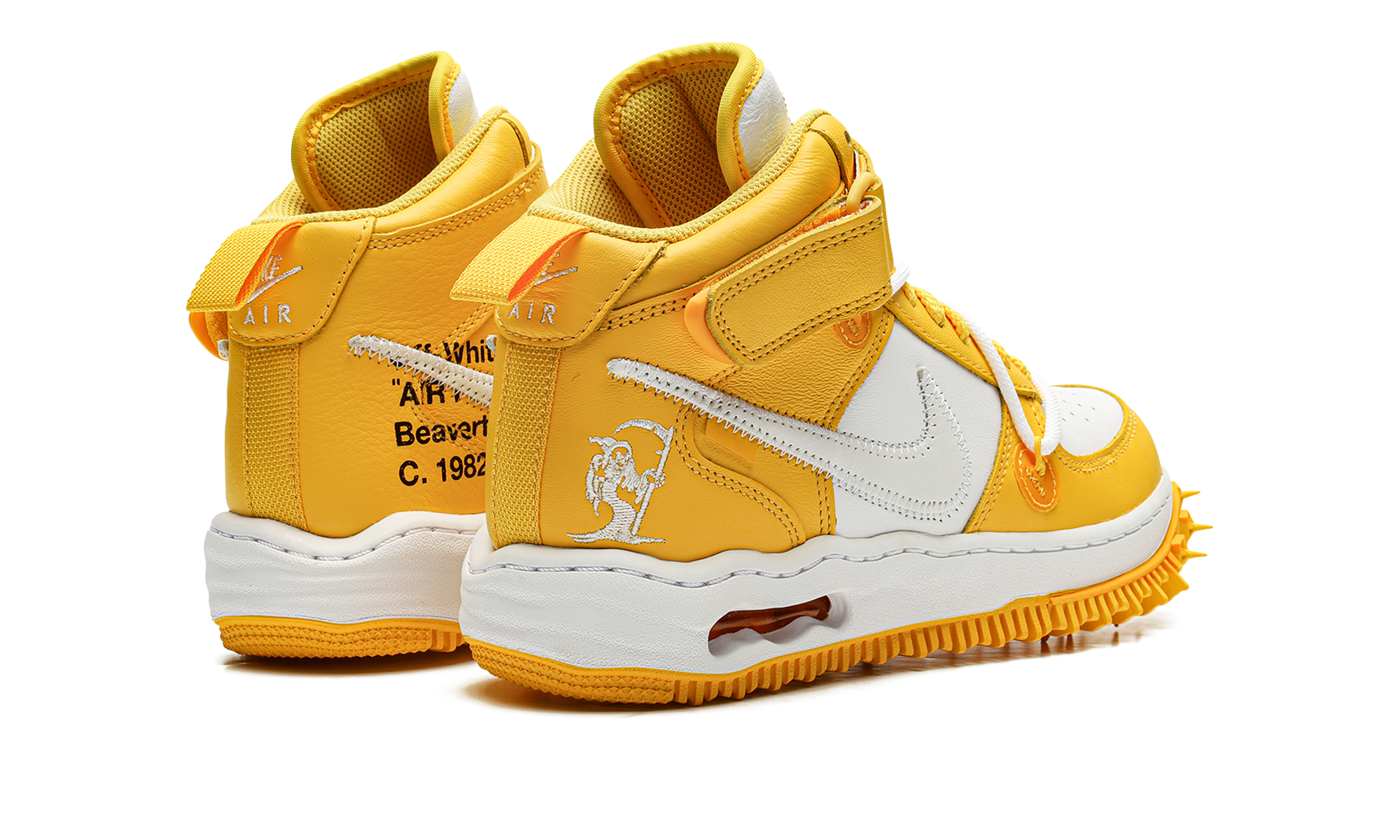 Air Force 1 Mid "Off-white - varsity maize" DR0500 101