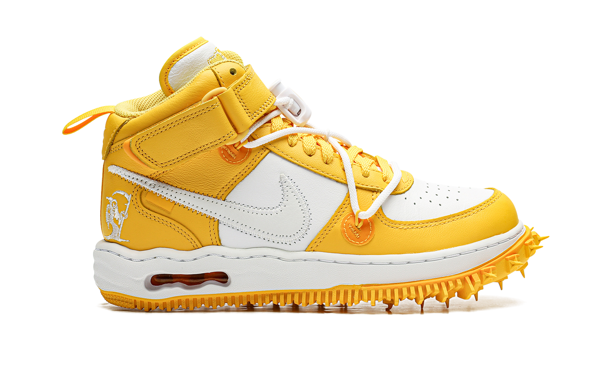 Air Force 1 Mid "Off-white - varsity maize" DR0500 101