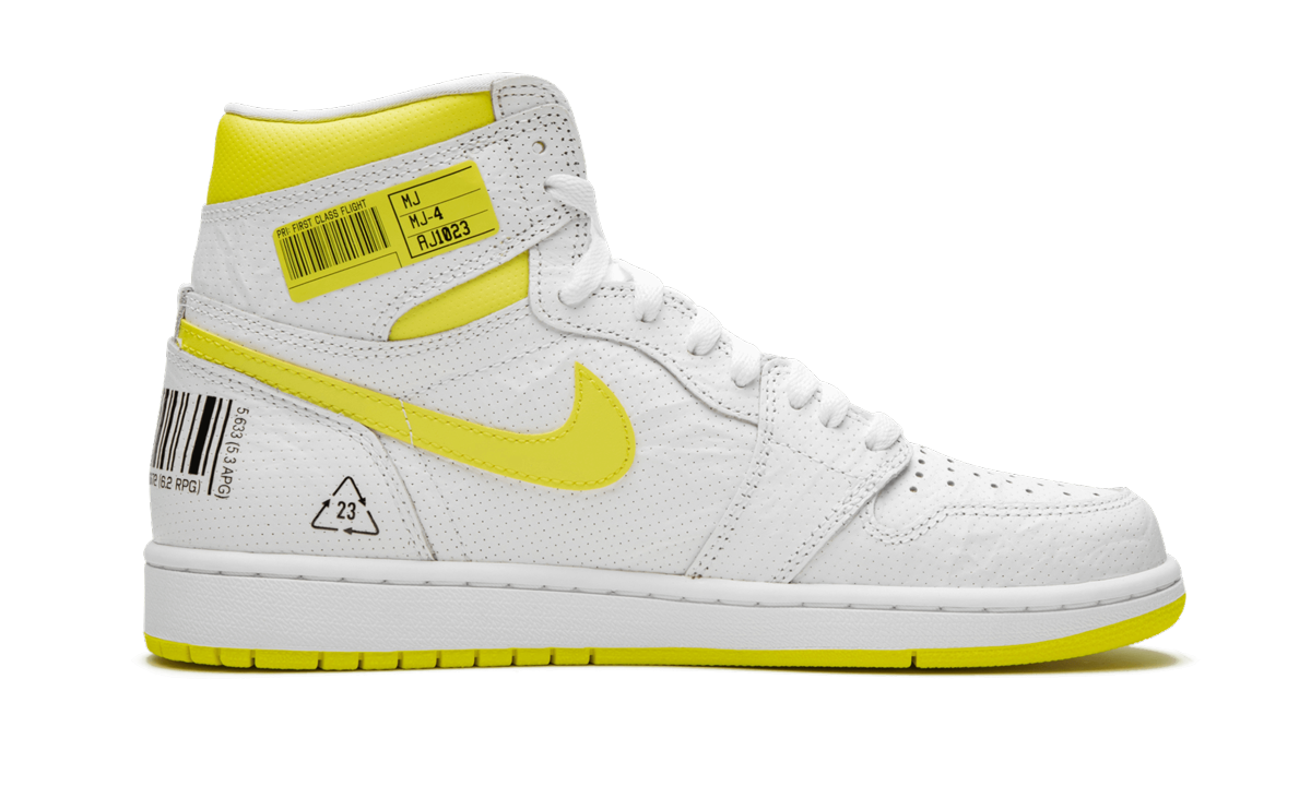 Air Jordan 1 "First class flight white" 555088 170