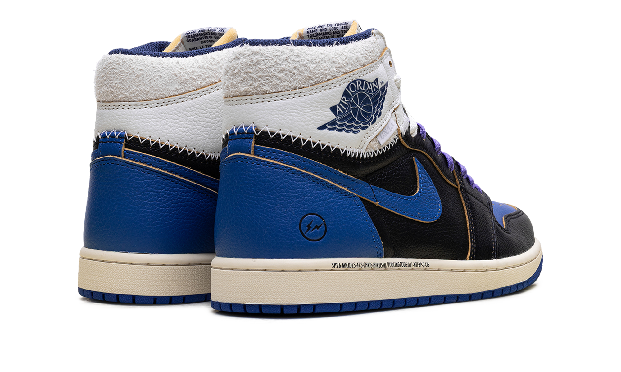 Air Jordan 1 "Fragment design - union la - royal" IO7847 001