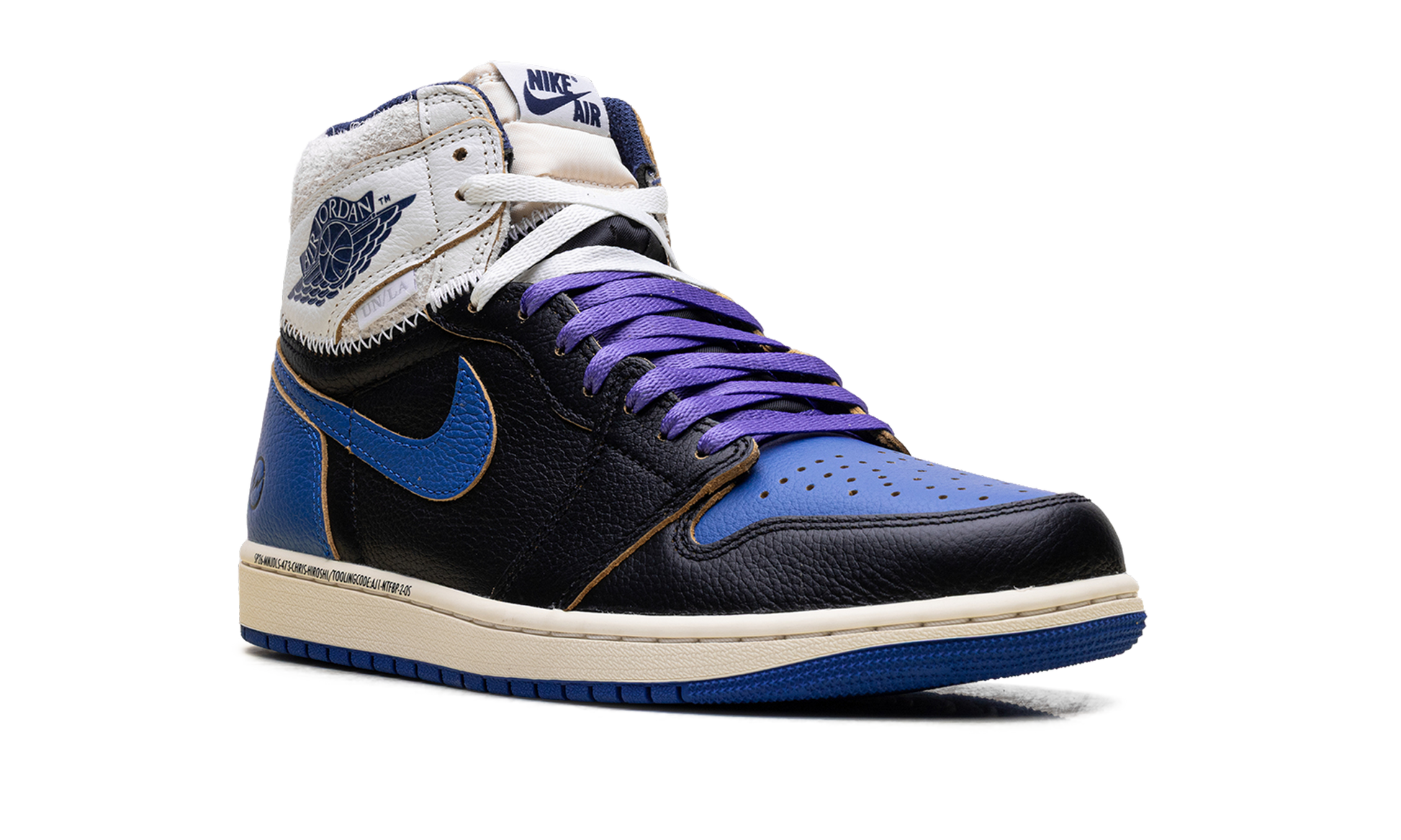 Air Jordan 1 "Fragment design - union la - royal" IO7847 001
