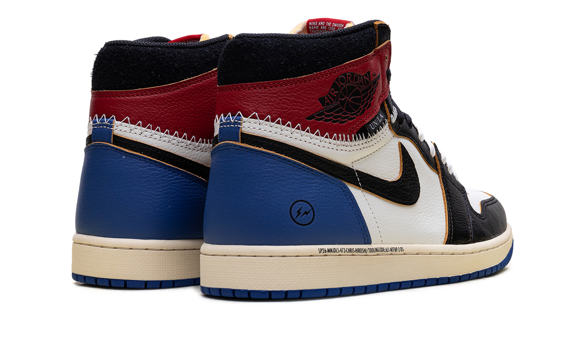 Air Jordan 1 "Fragment design - union la - varsity red" IO7847 002