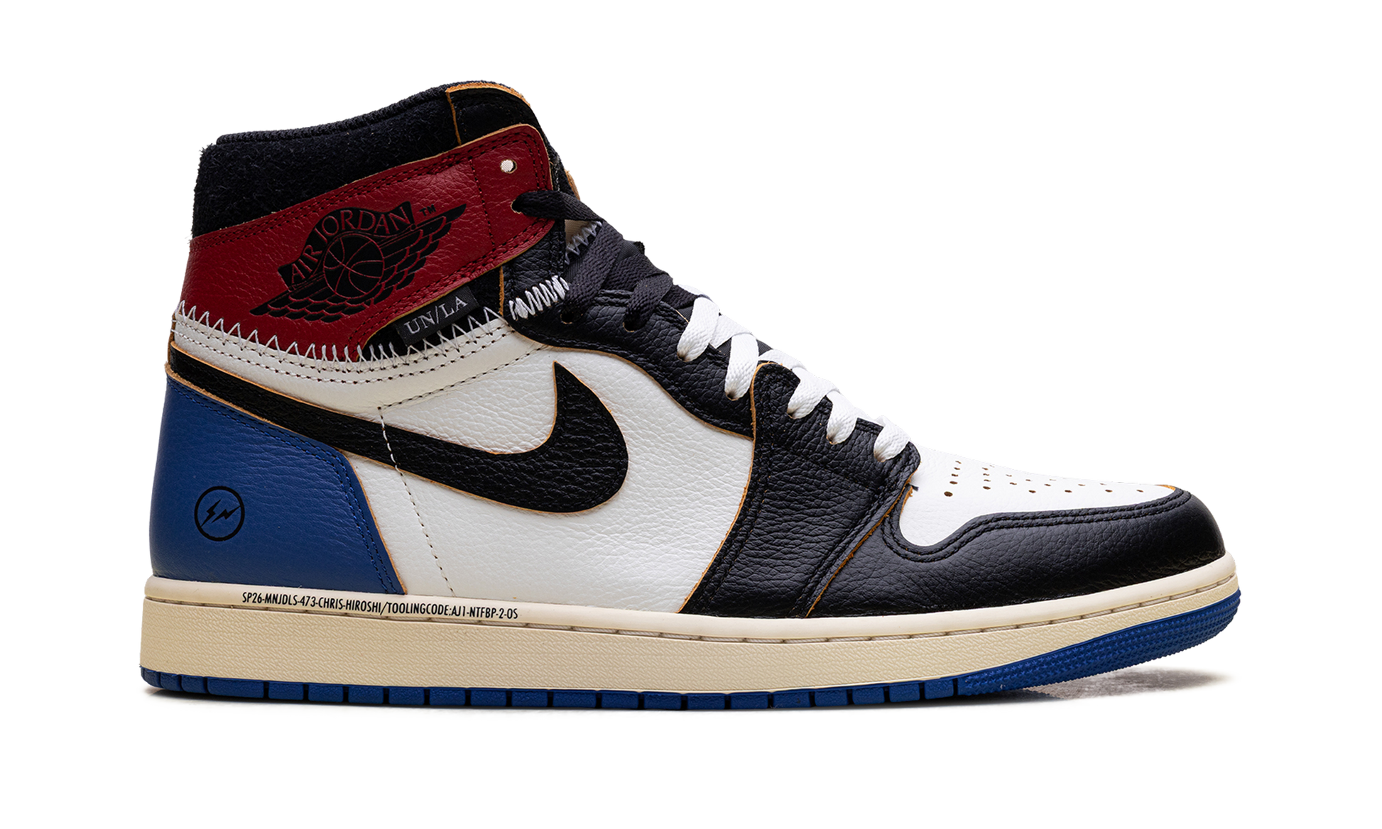 Air Jordan 1 "Fragment design - union la - varsity red" IO7847 002