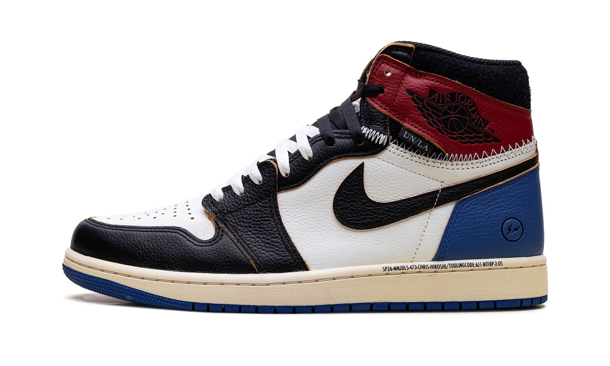 Air Jordan 1 "Fragment design - union la - varsity red" IO7847 002