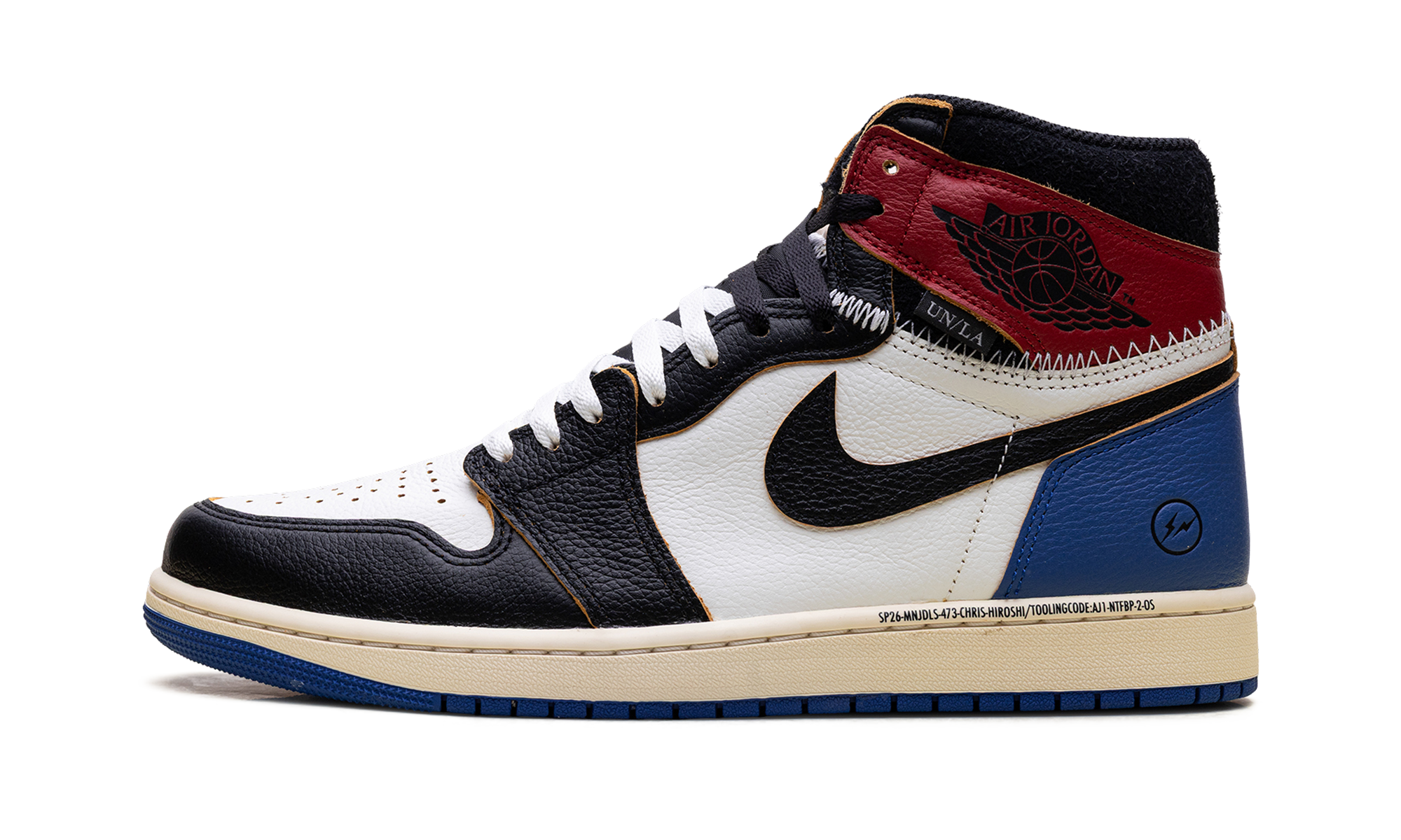 Air Jordan 1 "Fragment design - union la - varsity red" IO7847 002