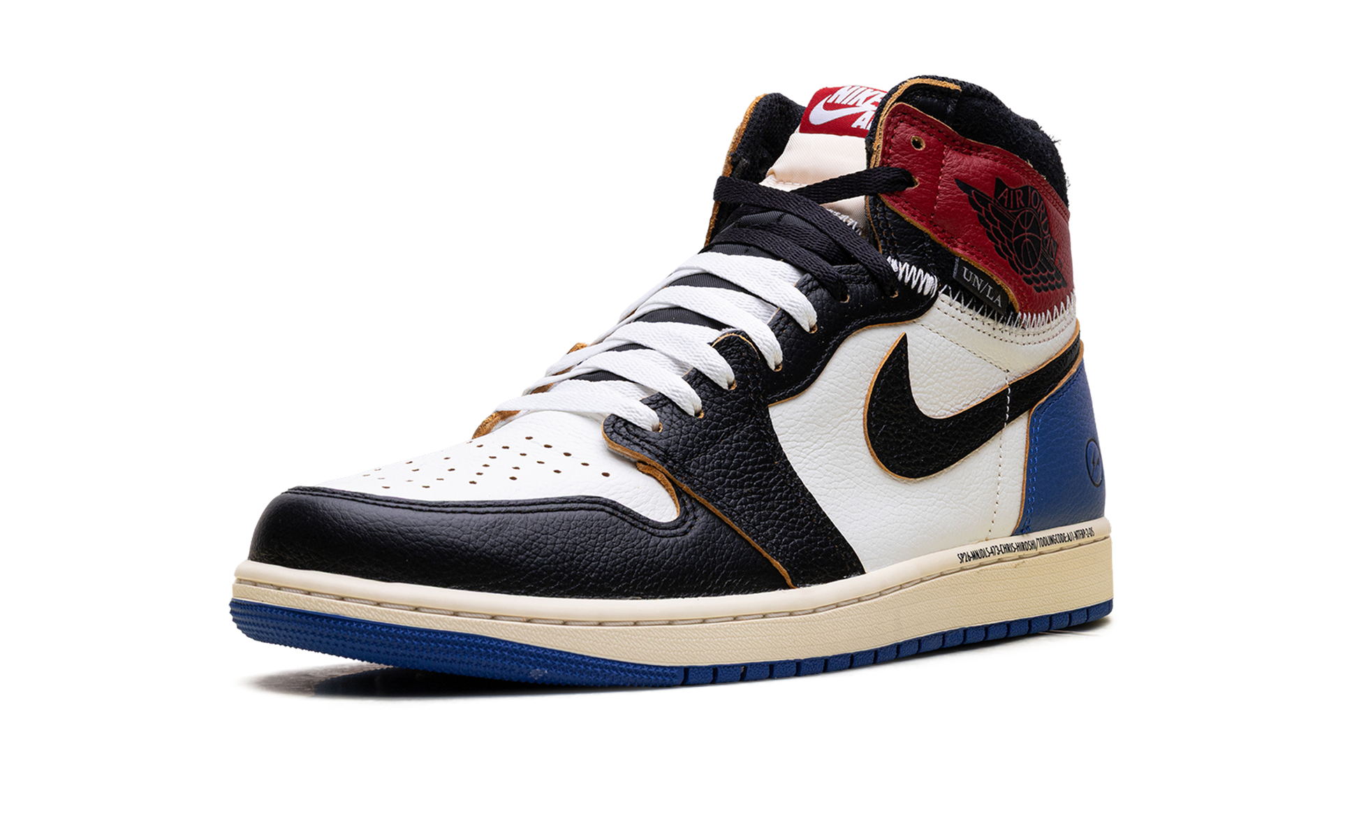 Air Jordan 1 "Fragment design - union la - varsity red" IO7847 002