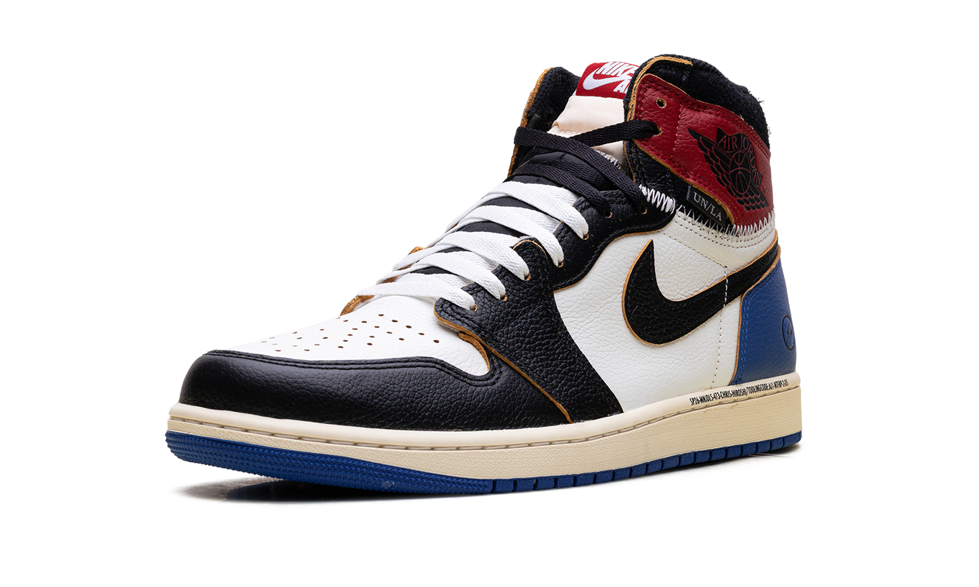 Air Jordan 1 "Fragment design - union la - varsity red" IO7847 002