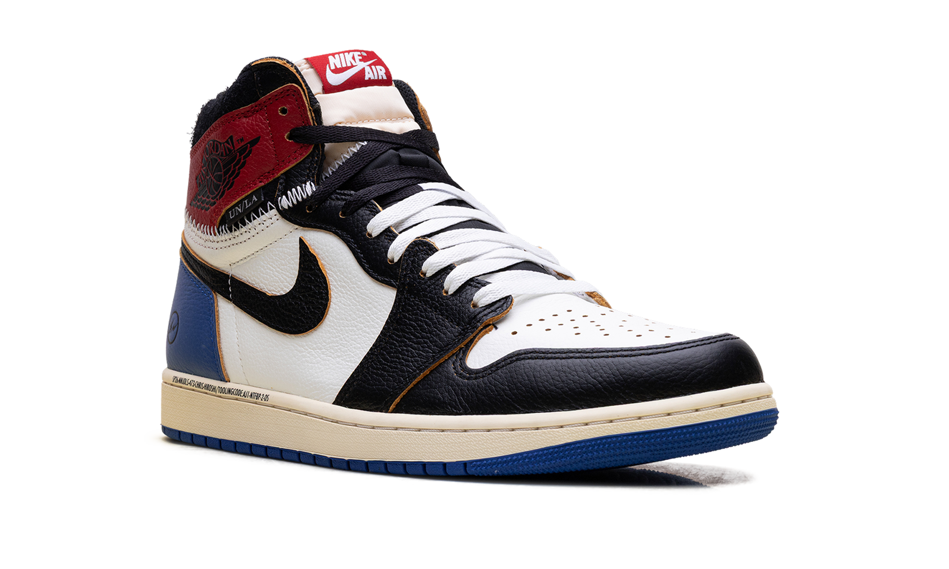 Air Jordan 1 "Fragment design - union la - varsity red" IO7847 002