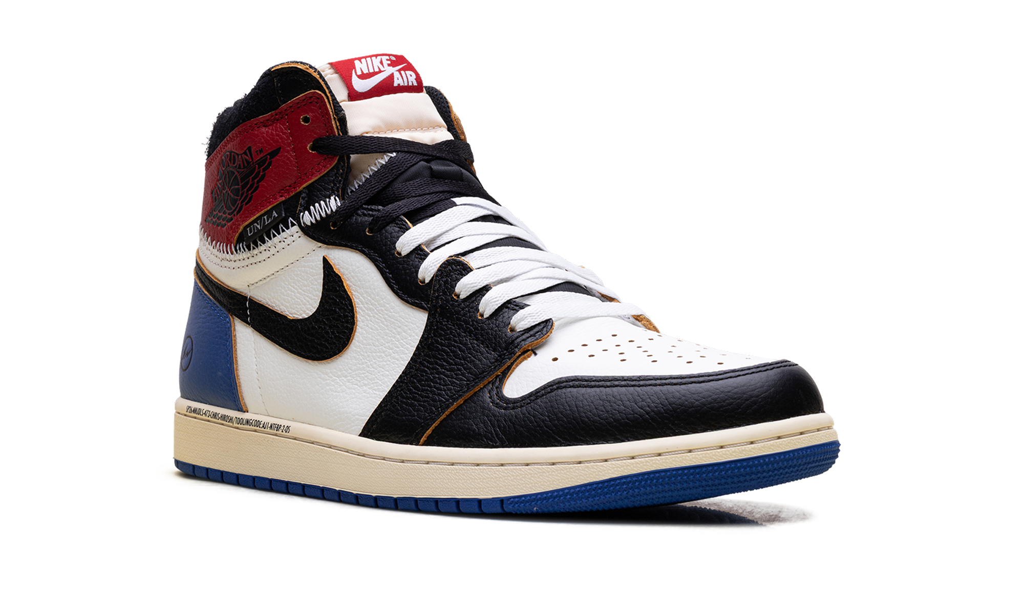 Air Jordan 1 "Fragment design - union la - varsity red" IO7847 002